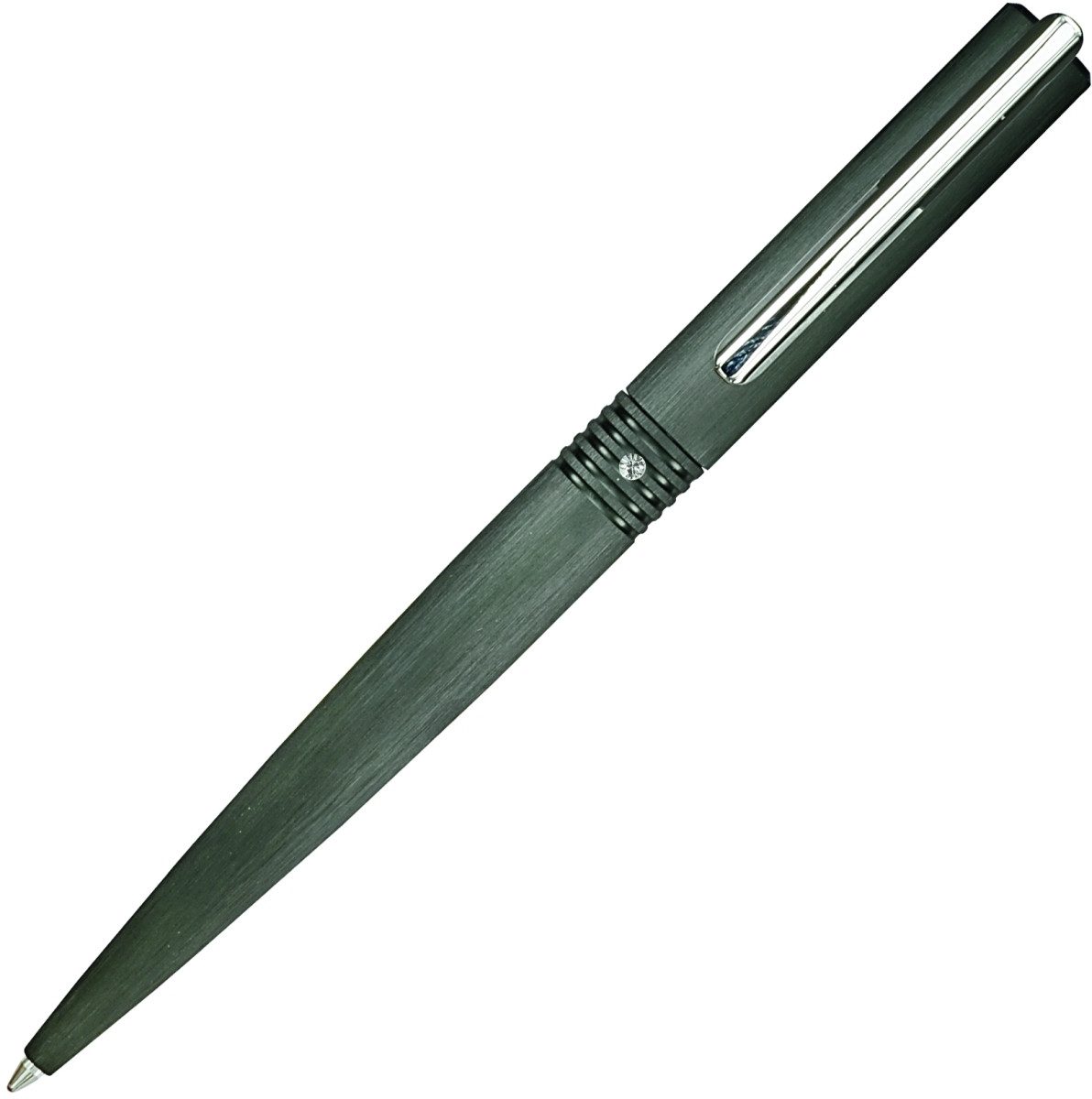 Füllfederhalter Kugelschreiber schwarz mit Swarovski Serie Imperia