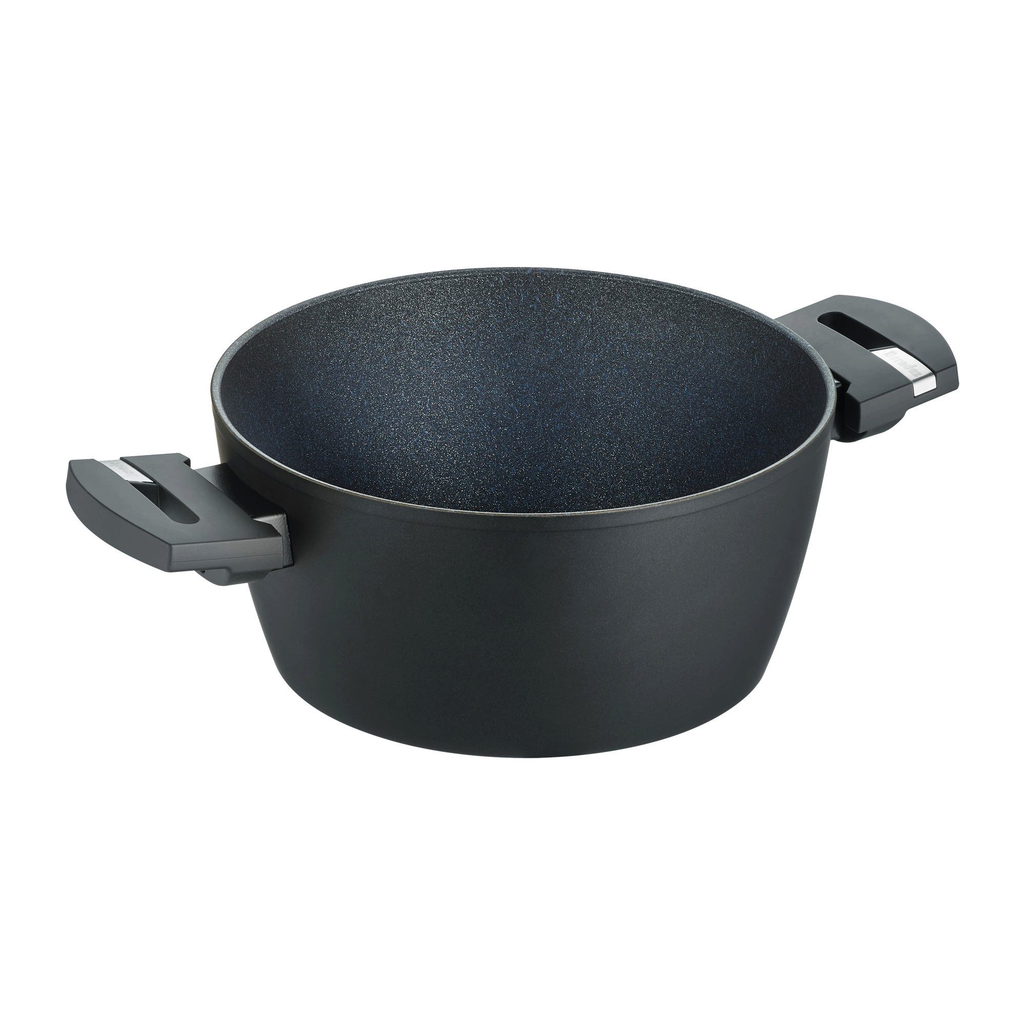 Berndes Topf-Set aus Aluminium, schwarz - Balance® Induction Enduro, Aluminium, schlaggeschmiedet