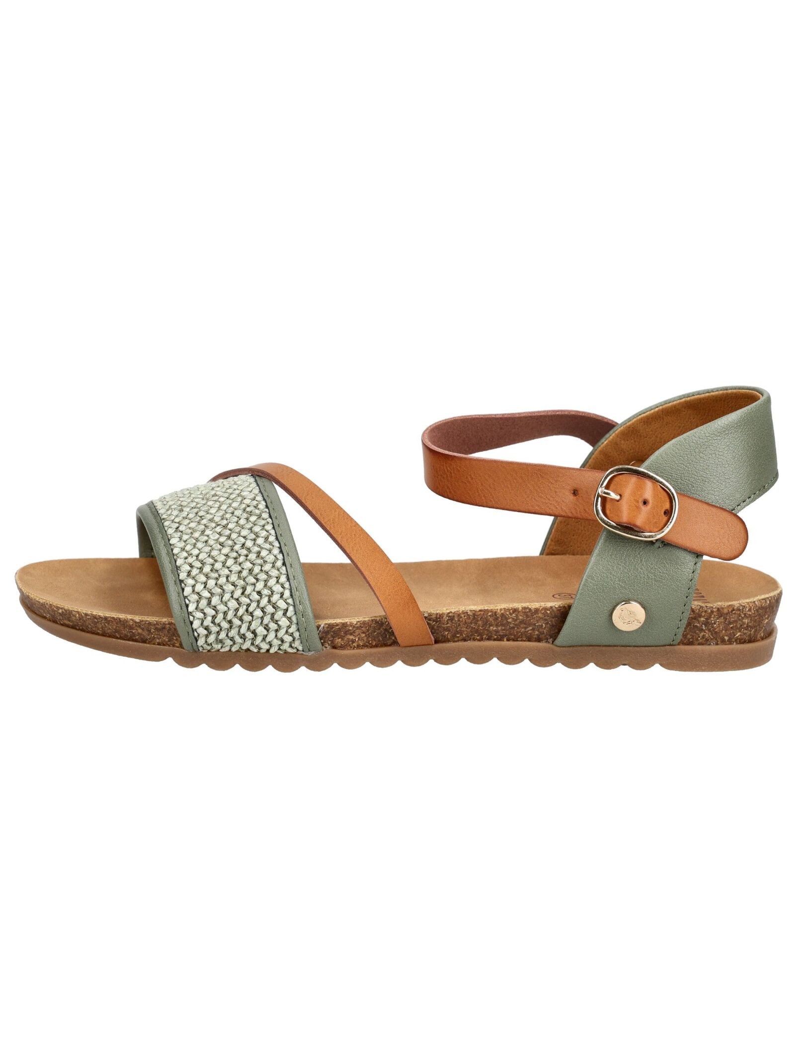 Mustang Shoes Mustang Shoes Sandalen Lederimitat/Textil Riemchensandale