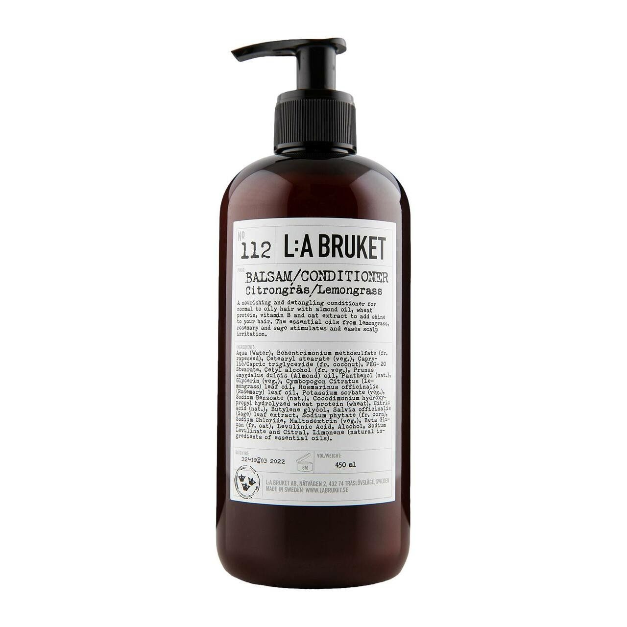 L:A BRUKET Haarspülung 112 Conditioner Lemongrass