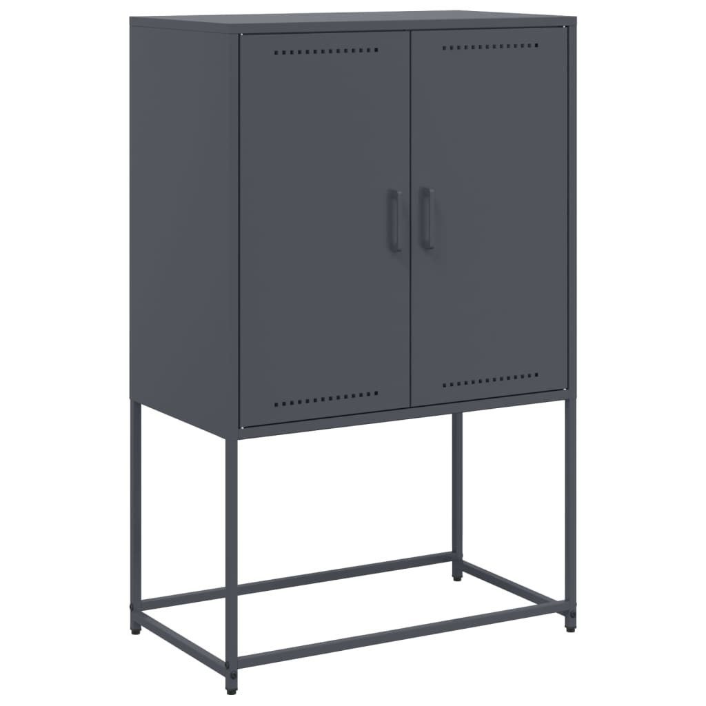 vidaXL Highboard Highboard Anthrazit 68,5x38,5x107 cm günstig online kaufen