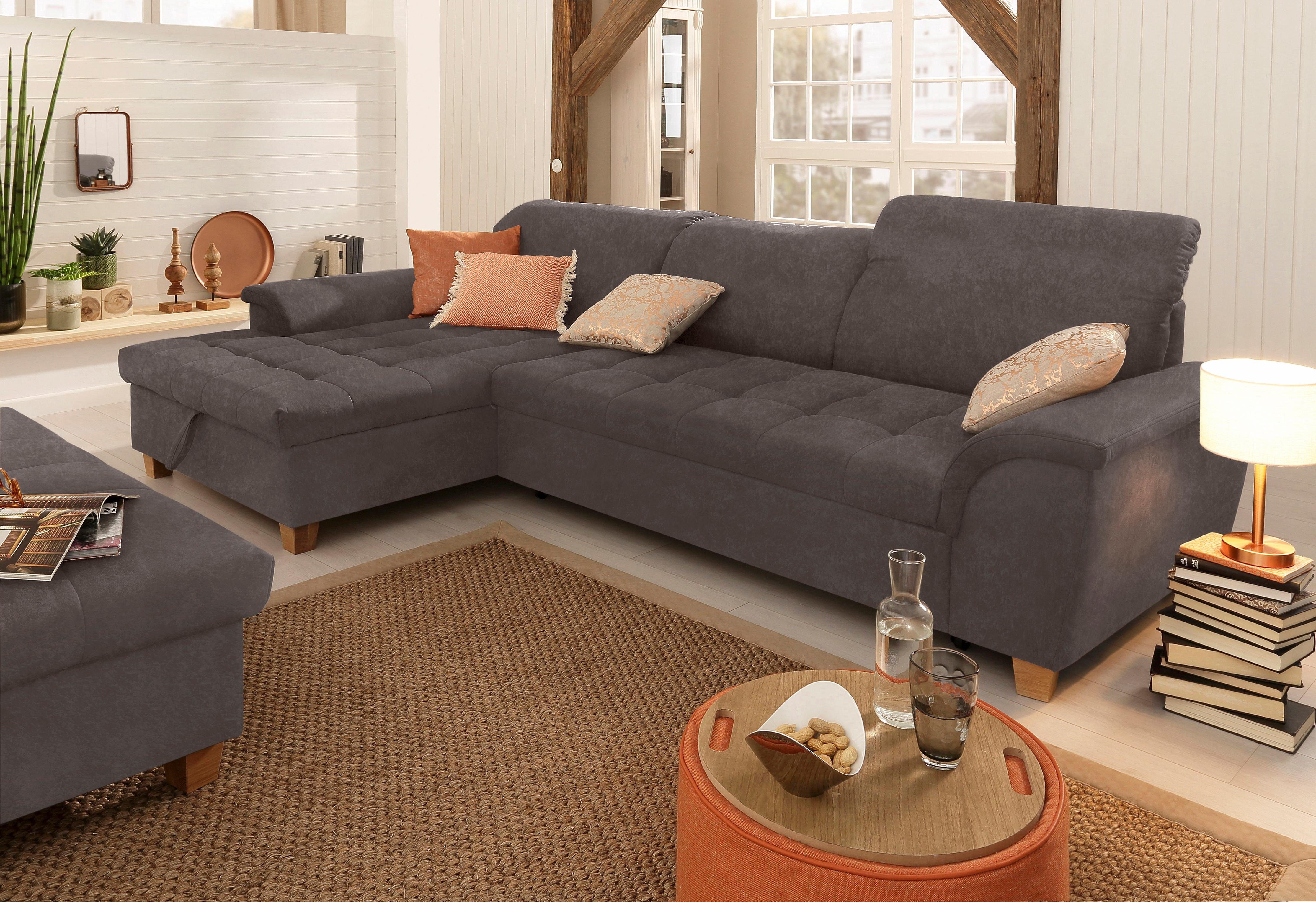 Home affaire Ecksofa Lyla L-Form, mit günstig online kaufen