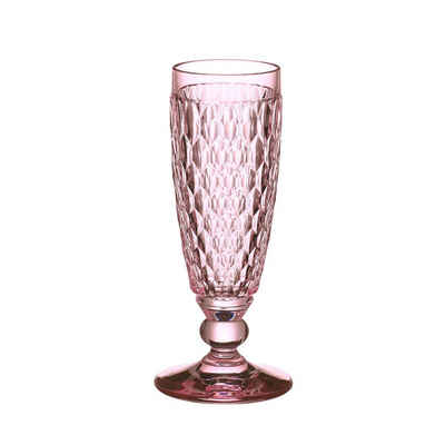 Villeroy & Boch Sektglas »Boston Coloured Sektglas Rose«, Glas