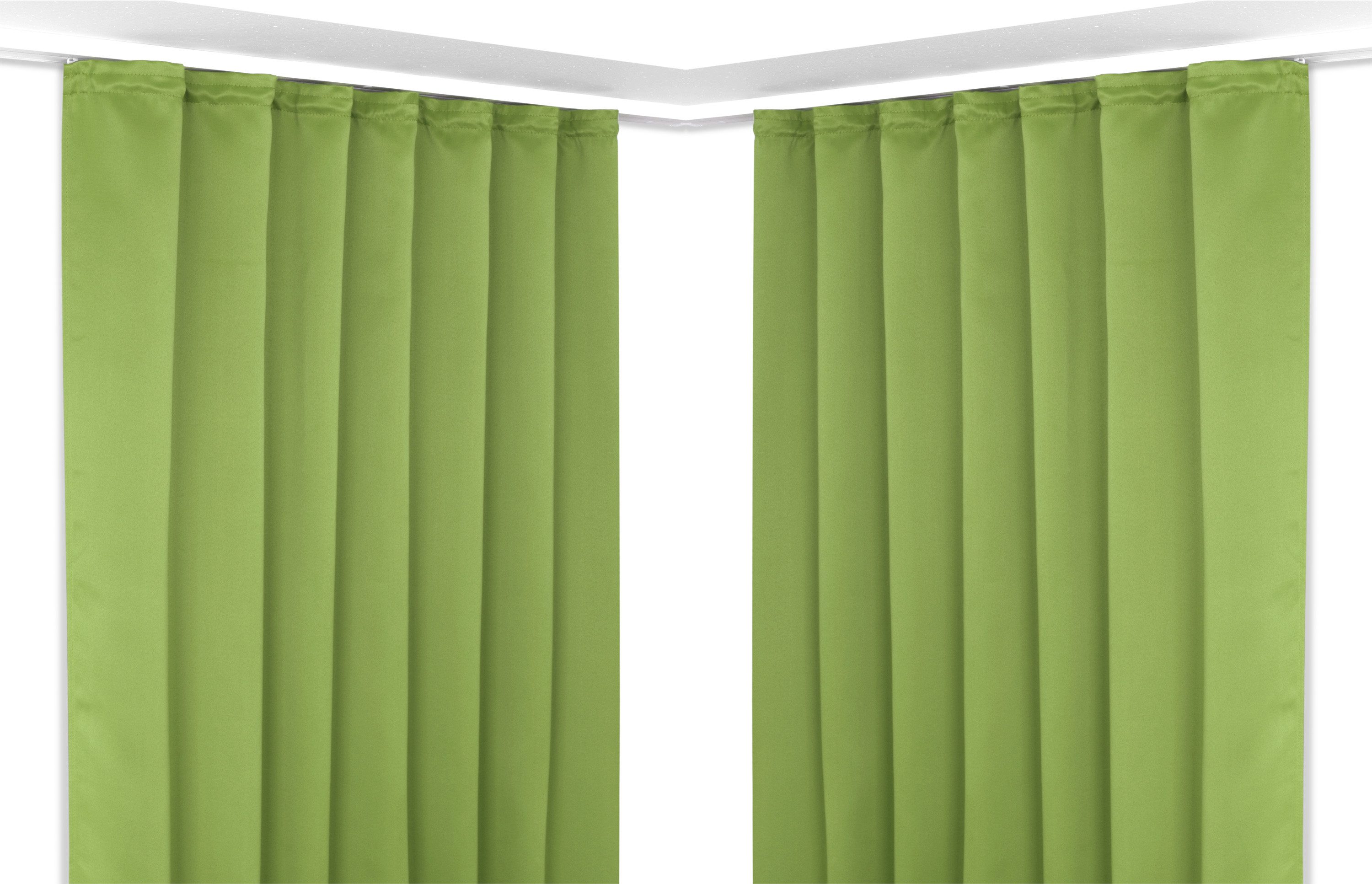 Beautex Verdunkelungsvorhang 2er Set Verdunkelungsgardine mit günstig online kaufen
