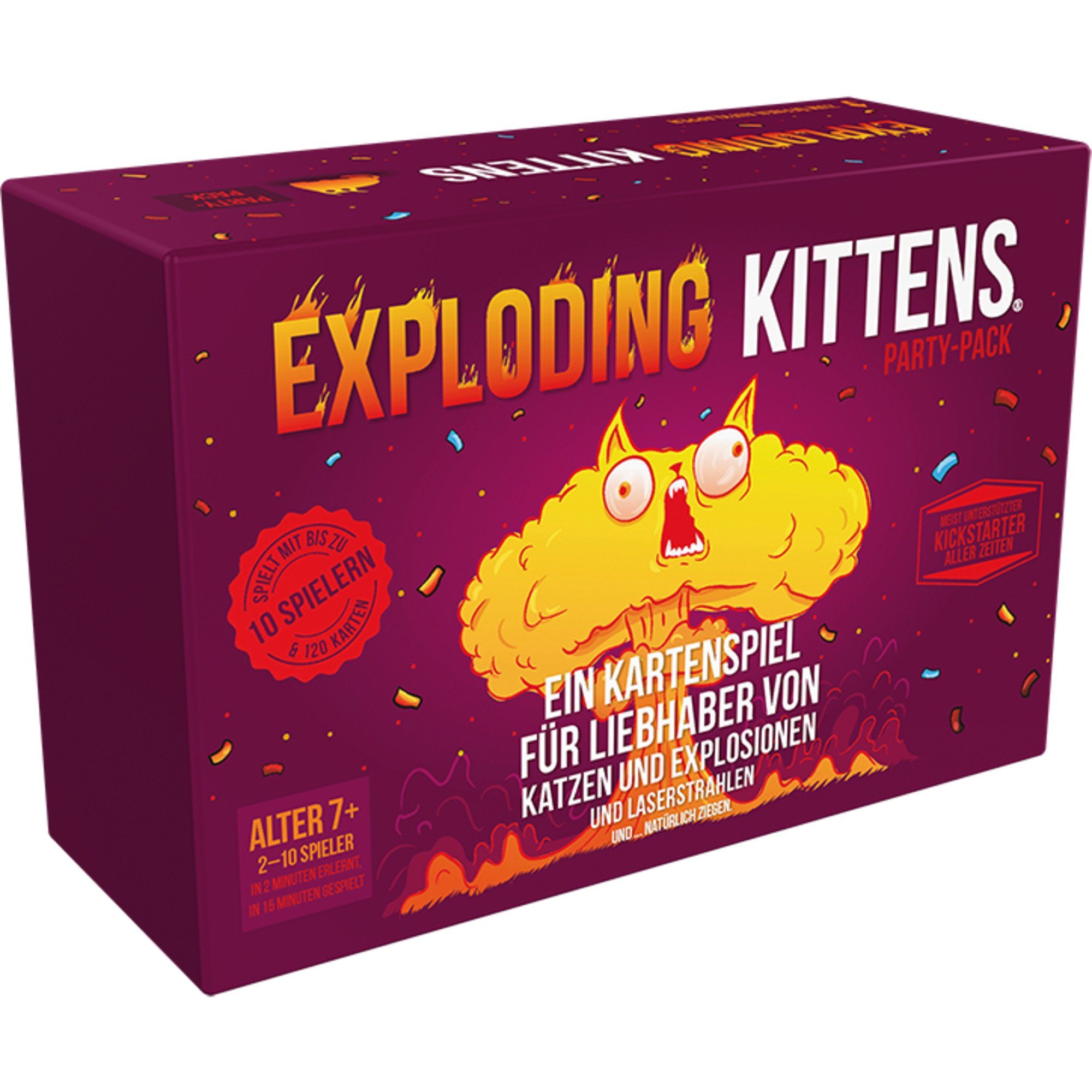 Asmodee Spiel, Asmodee Exploding Kittens - Party-Pack