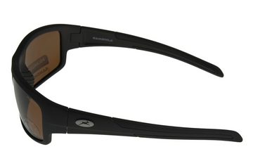 Gamswild Sportbrille UV400 Sportbrille Sonnenbrille Fahrradbrille Skibrille polarisiert, Damen Herren Modell WS6034 in grün-türkis, blau grau, schwarz, braun