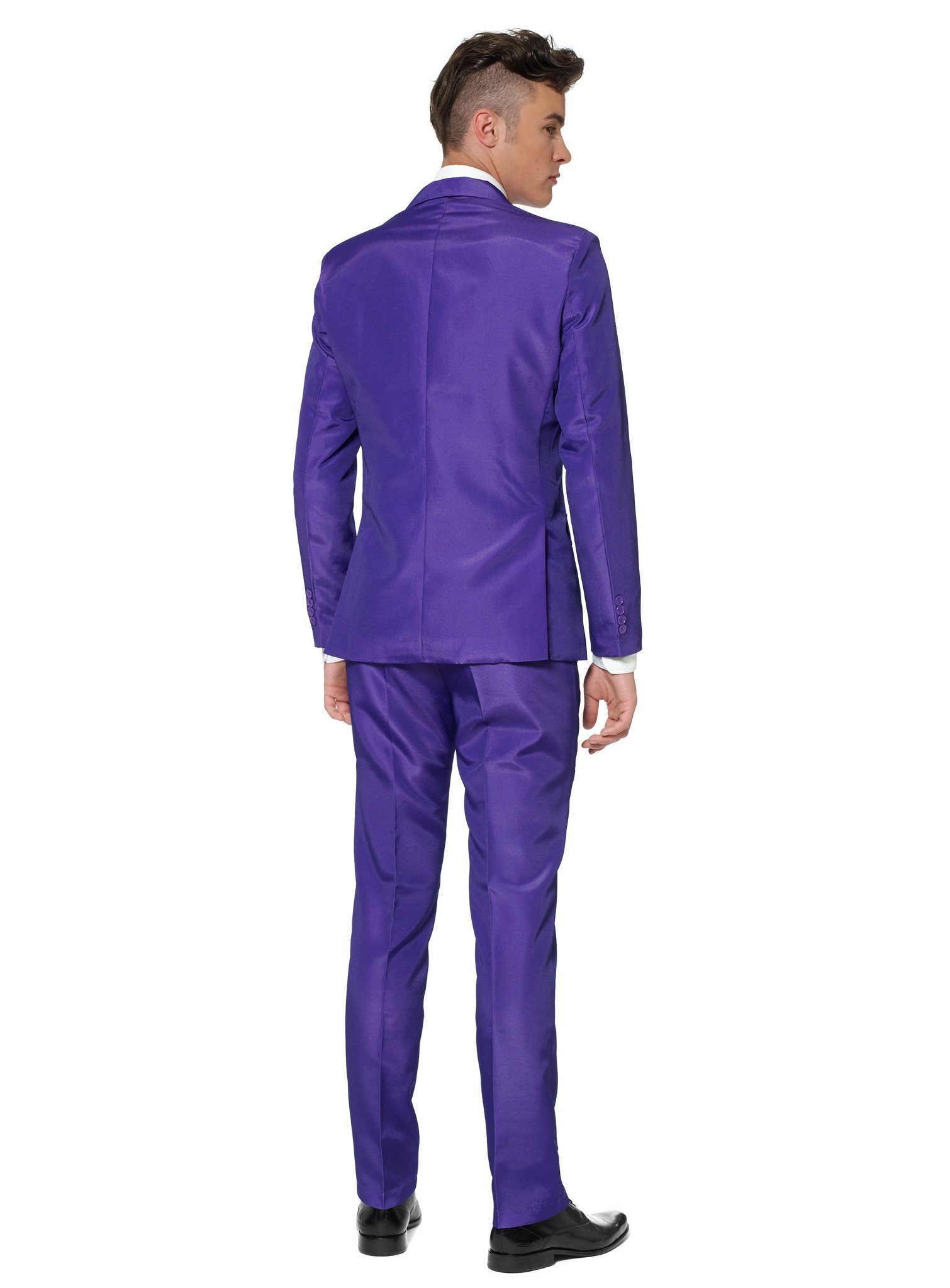 SuitMeister Anzug Solid Purple Anzug - günstig online kaufen