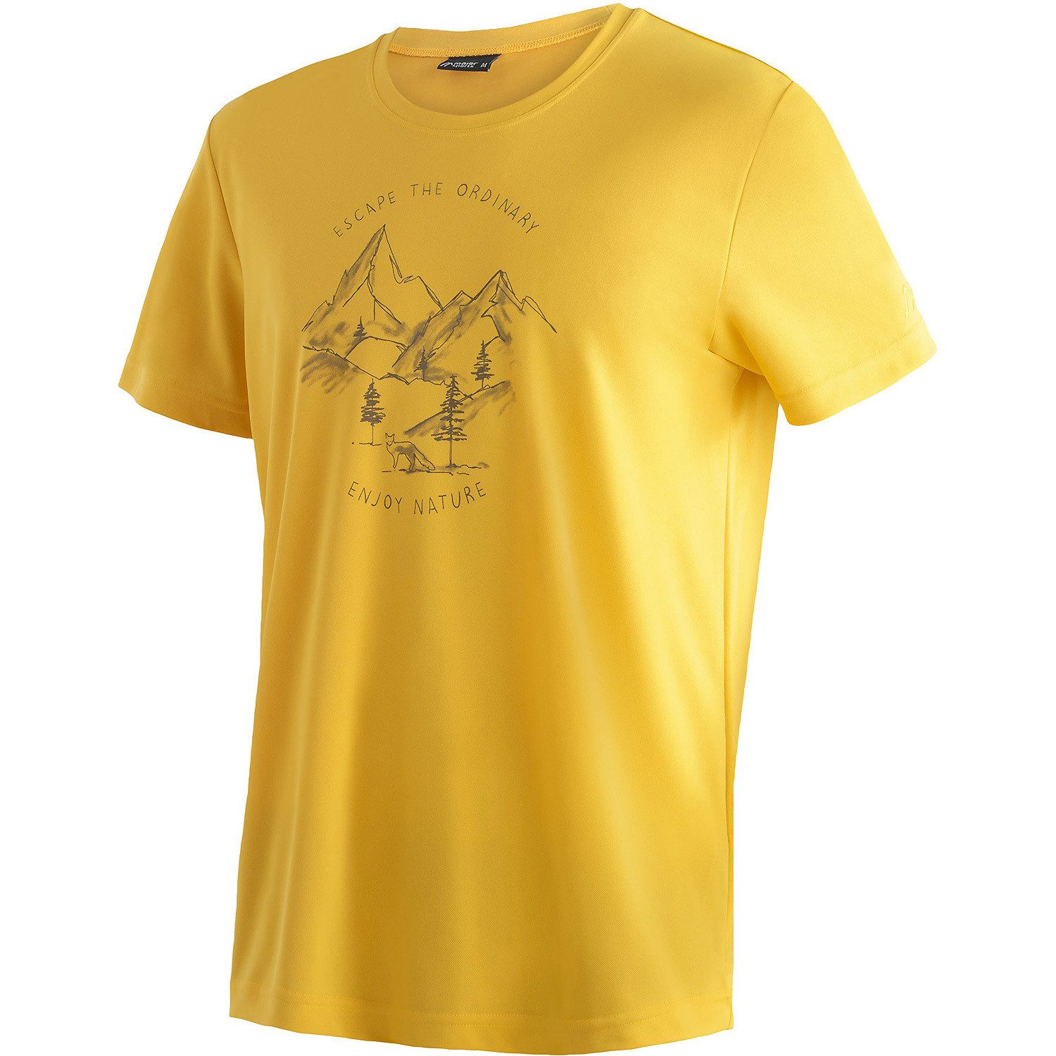 Maier Sports T-Shirt Shirt Dieter Print günstig online kaufen