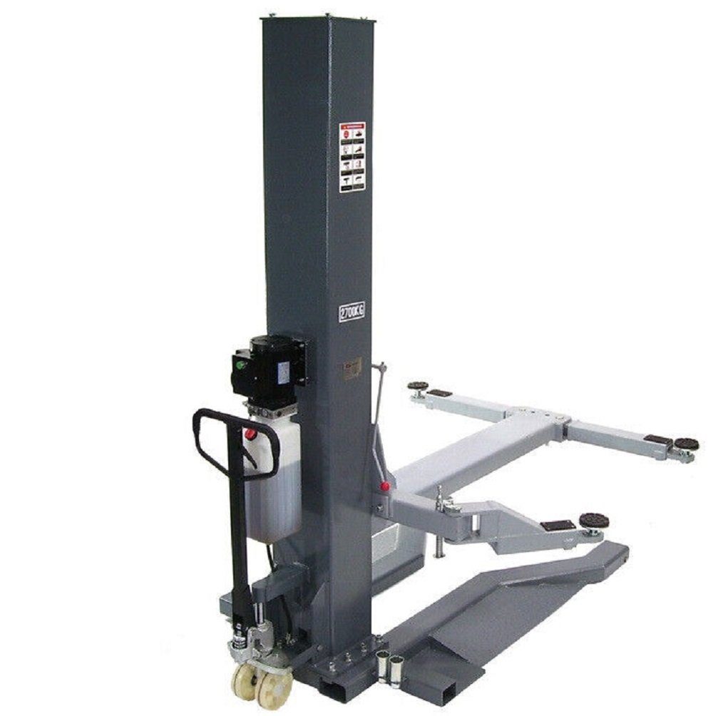 Apex Wagenheber Mobile 1 Säulen Hebebühne 2700kg 2,7 to 06301, 1-tlg.