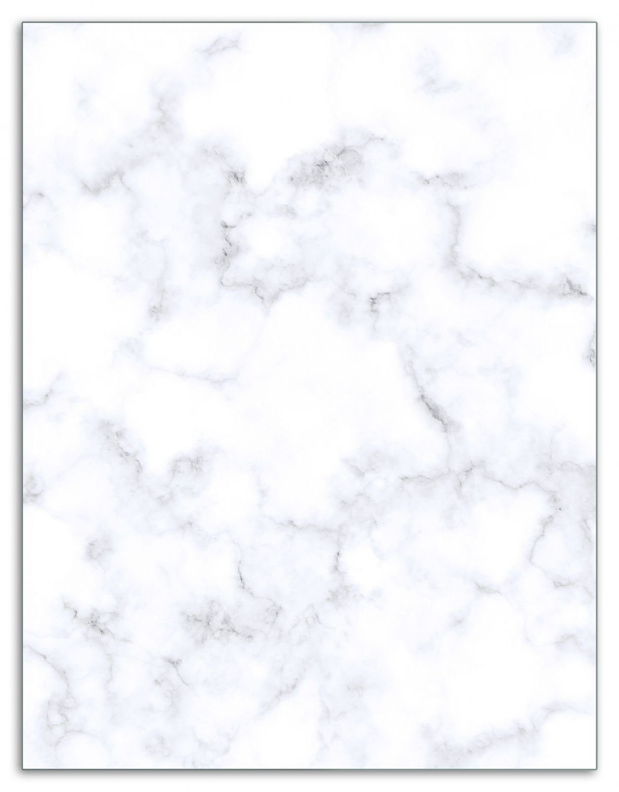 Herd-Abdeckplatte Weiße Marmor-Optik