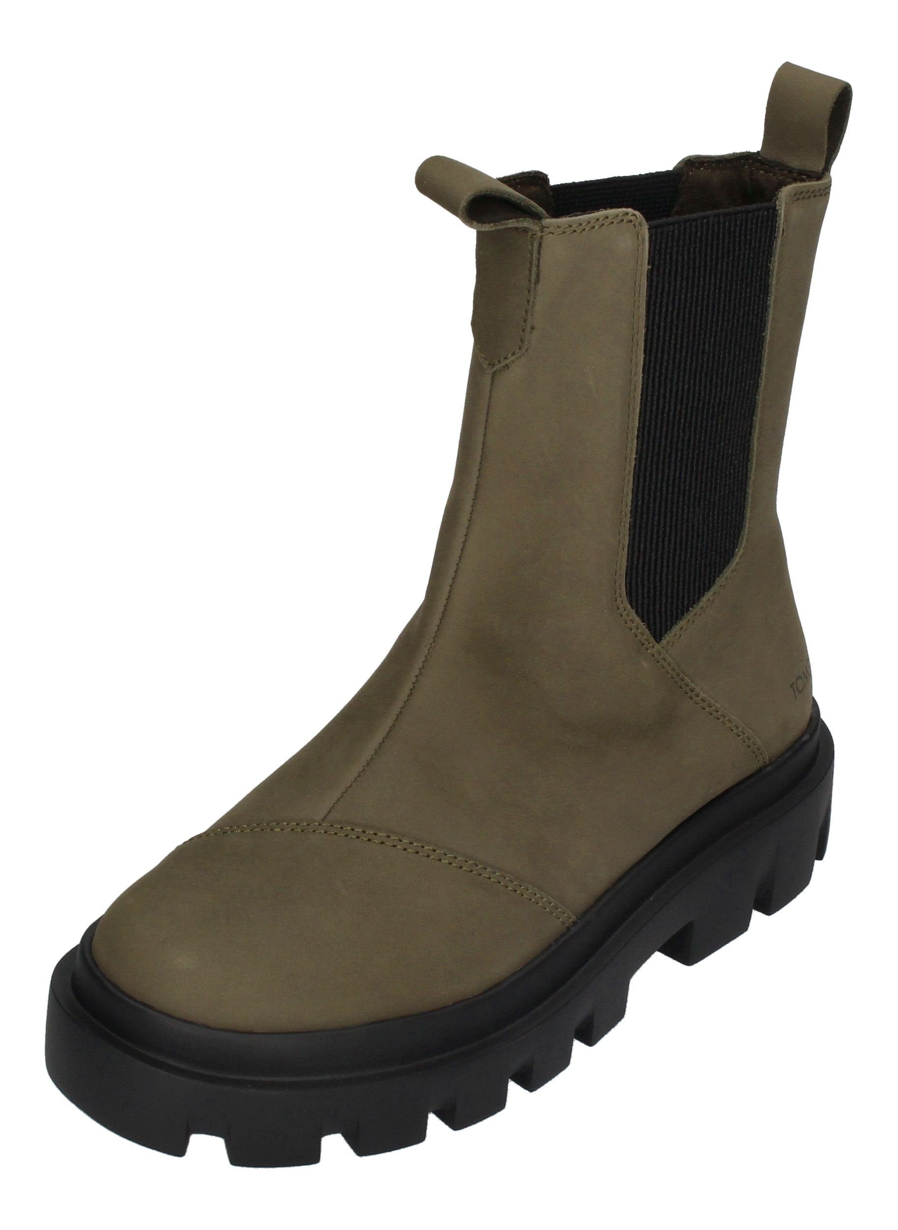TOMS ROWAN Chelseaboots Olive | Chelsea-Boots