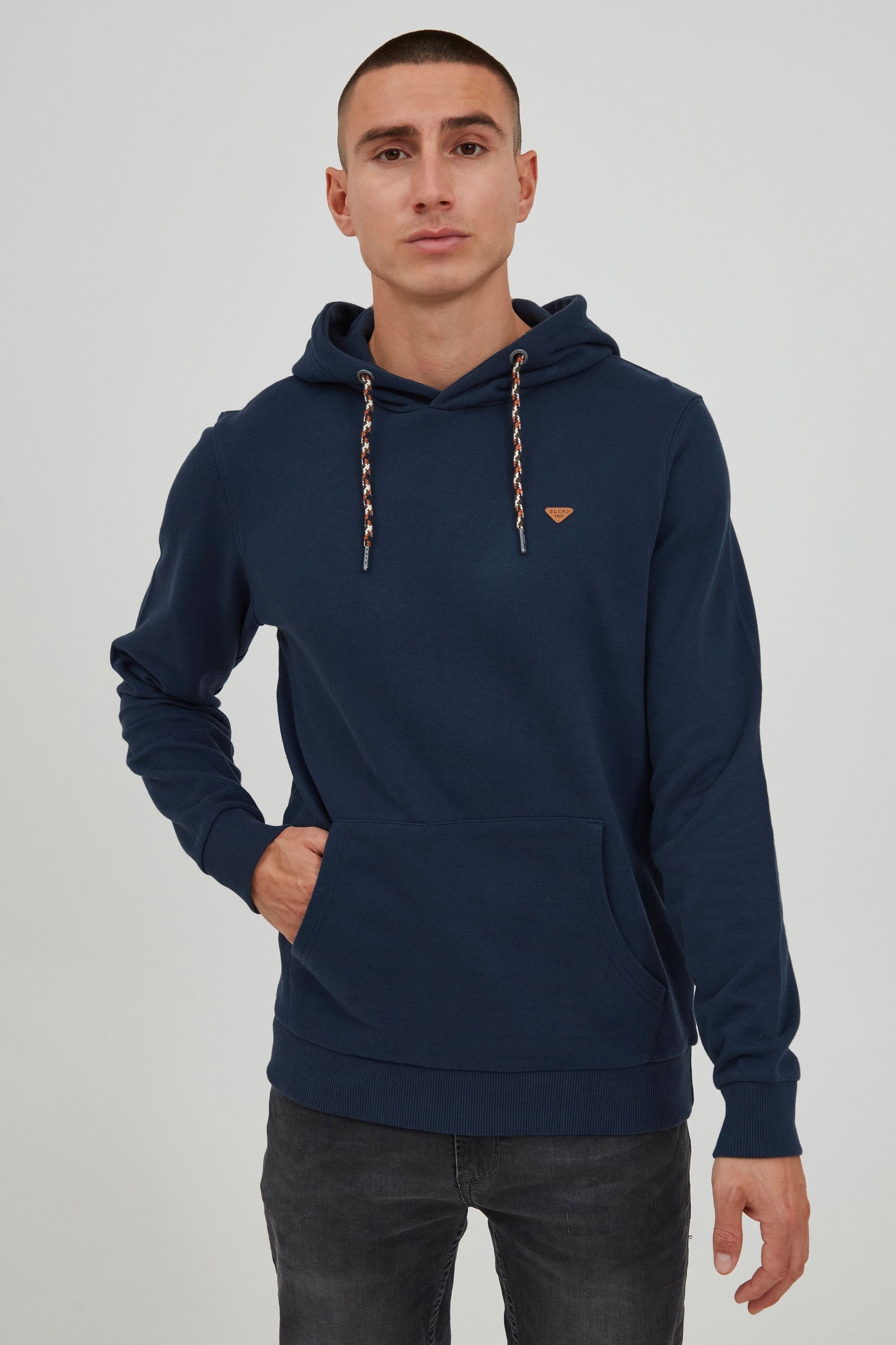 Blend Kapuzenpullover BHLobo Lässiger Hoodie mit Kapuze und Kängurutasche günstig online kaufen