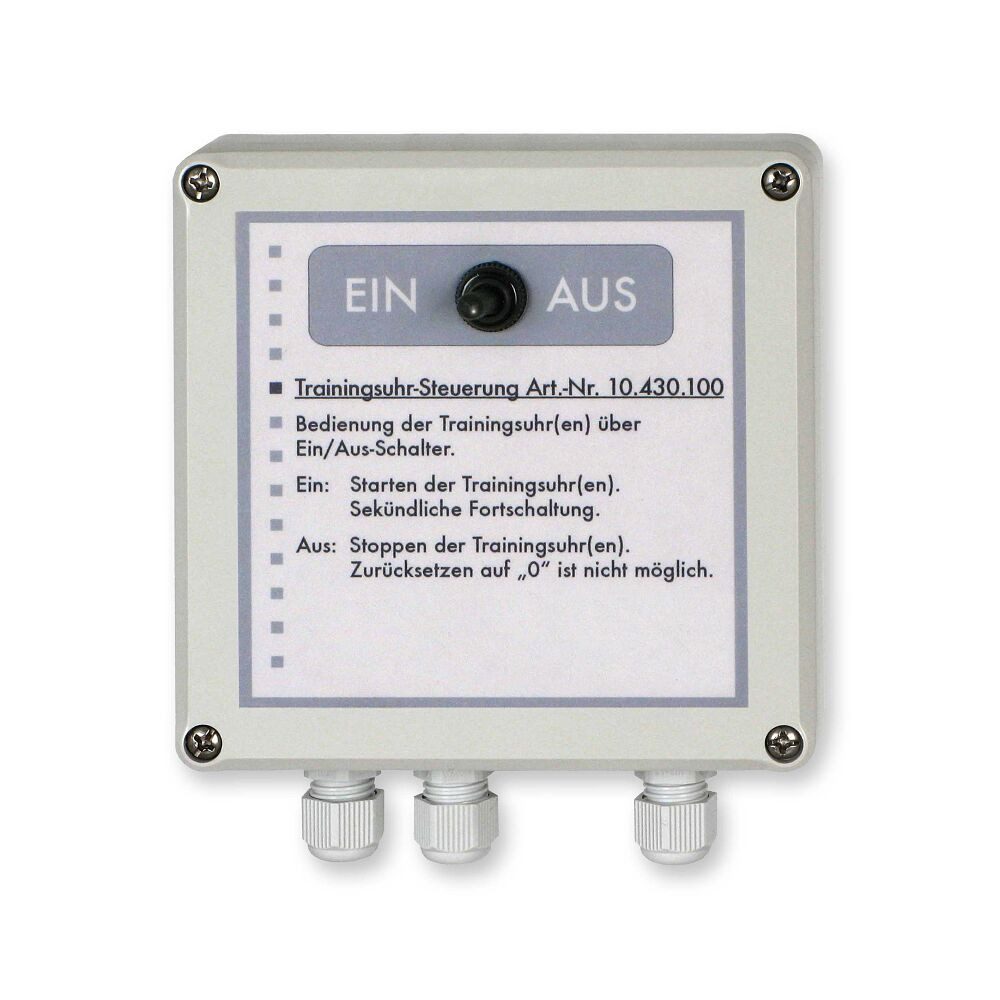 Peweta Sportuhr Steuerung für Schwimmbad-Trainingsuhren, Ermöglicht synchrone Uhrenschaltung für Zwischenzeiten