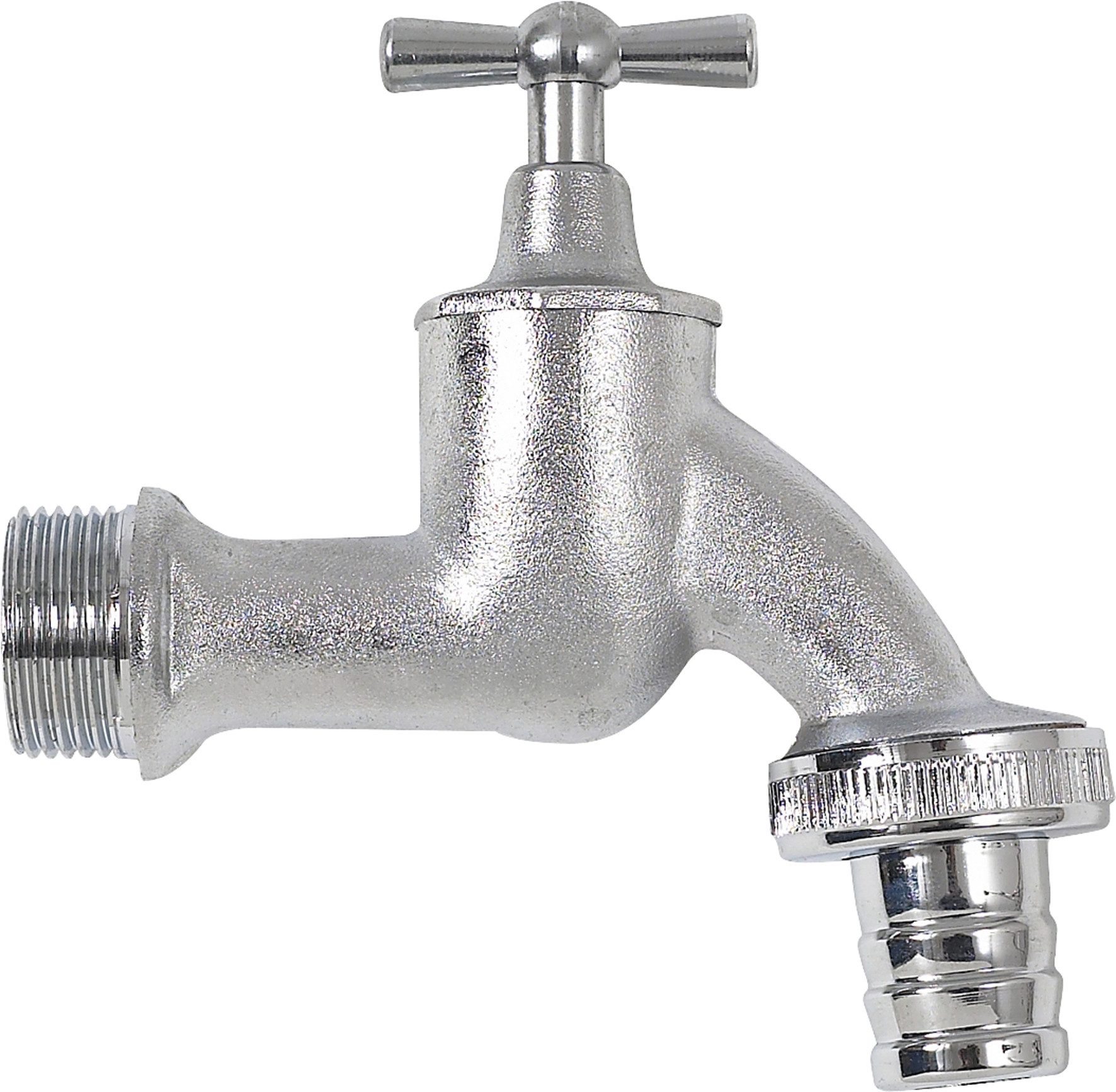GARANTIA Regentonne Chrom-Auslaufhahn 3/4''