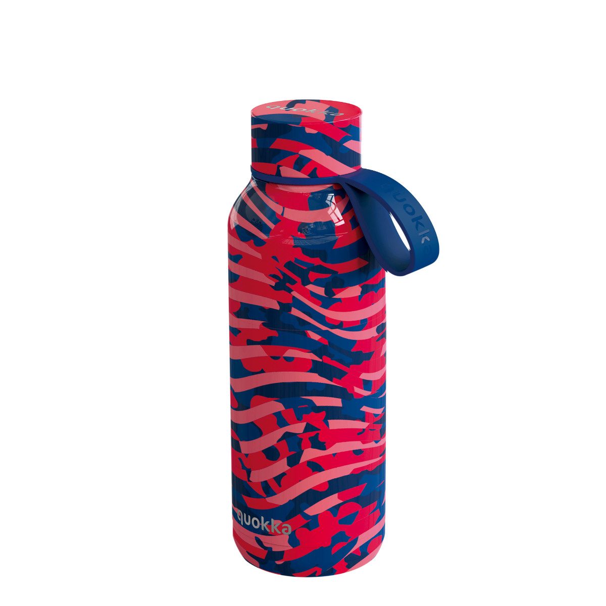 Quokka Trinkflasche Thermo Colgador aus Edelstahl 510 ml Isolierflasche mit Trageschlaufe, Thermofunktion