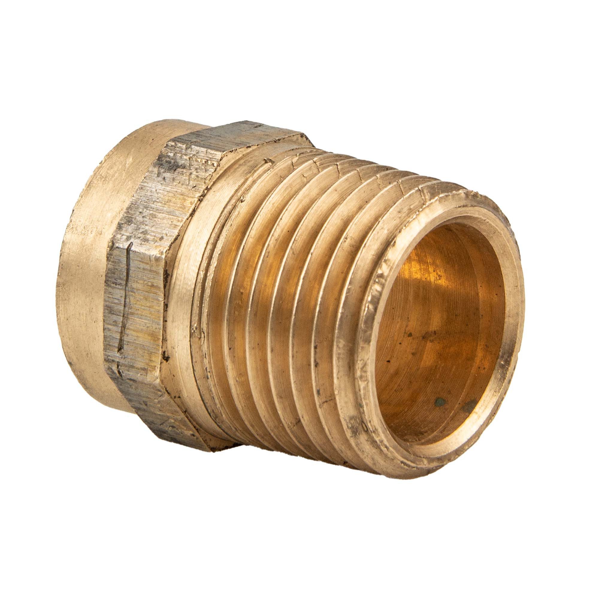 Conex Bänninger Lötfitting Rotguss-Übergangsnippel mit AG - Typ 4243G, 15 mm x 1/2 Zoll