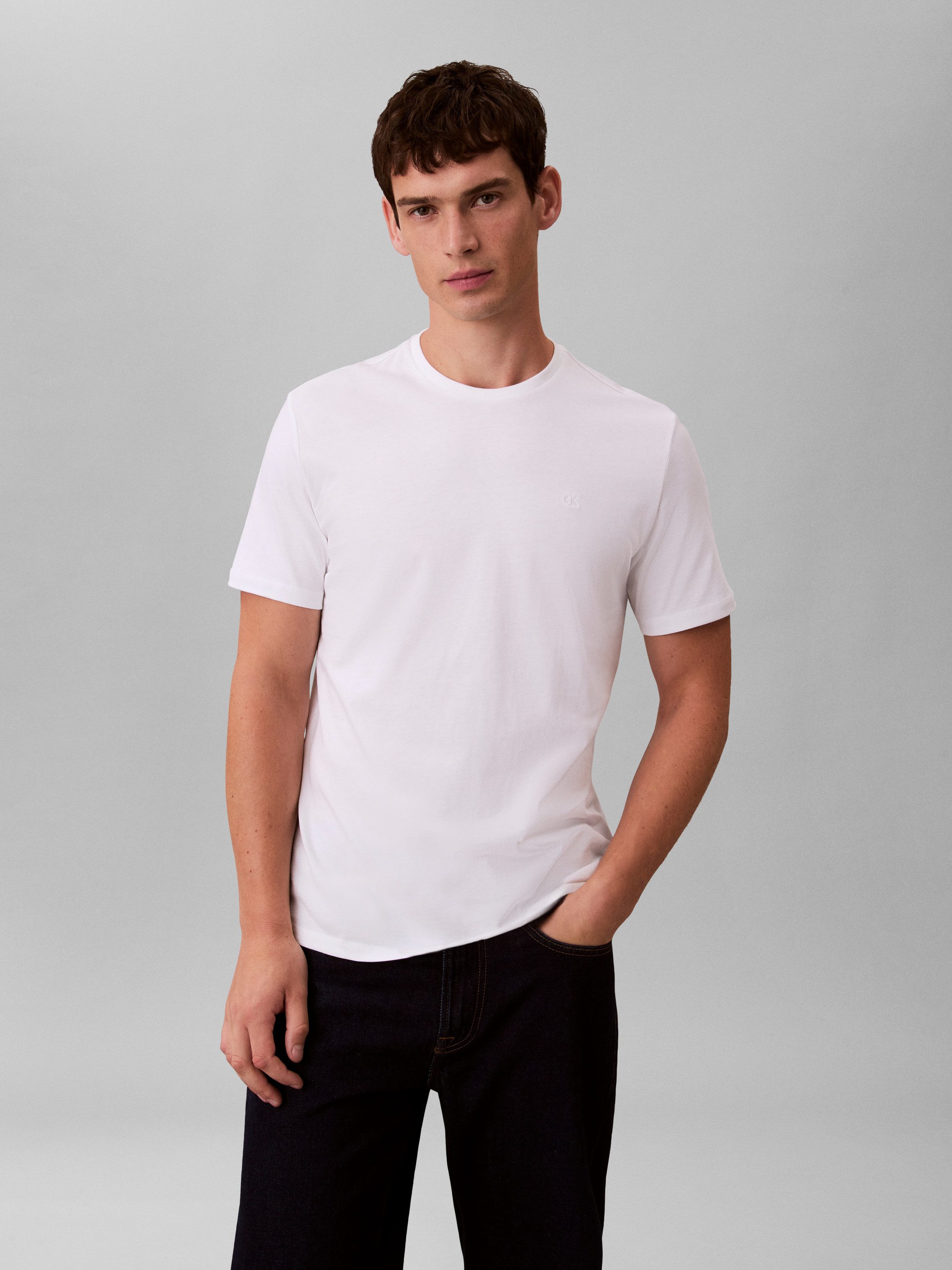 Calvin Klein Jeans T-Shirt regular fit, Rundhalsausschnitt