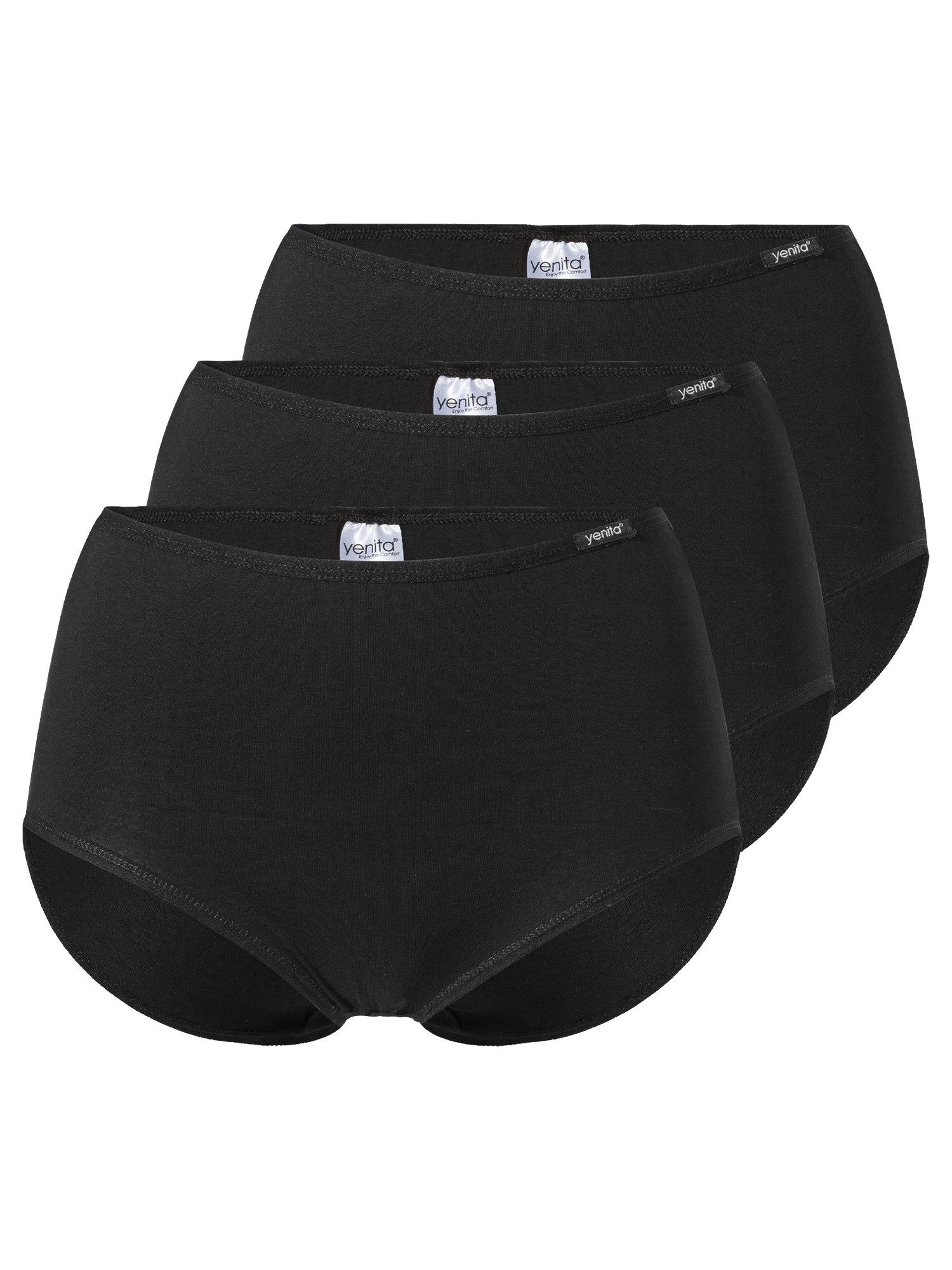 Yenita® Slip Modern-Collection (3-St) in weicher Baumwoll-Stretchqualität