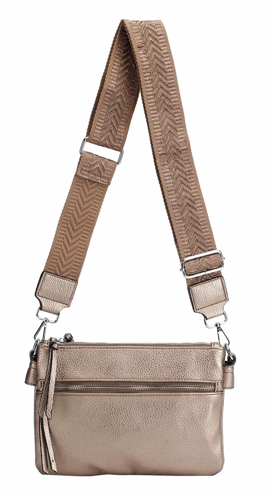 ITALYSHOP24 Schultertasche Damen Bodybag Umhängetasche Messenger günstig online kaufen
