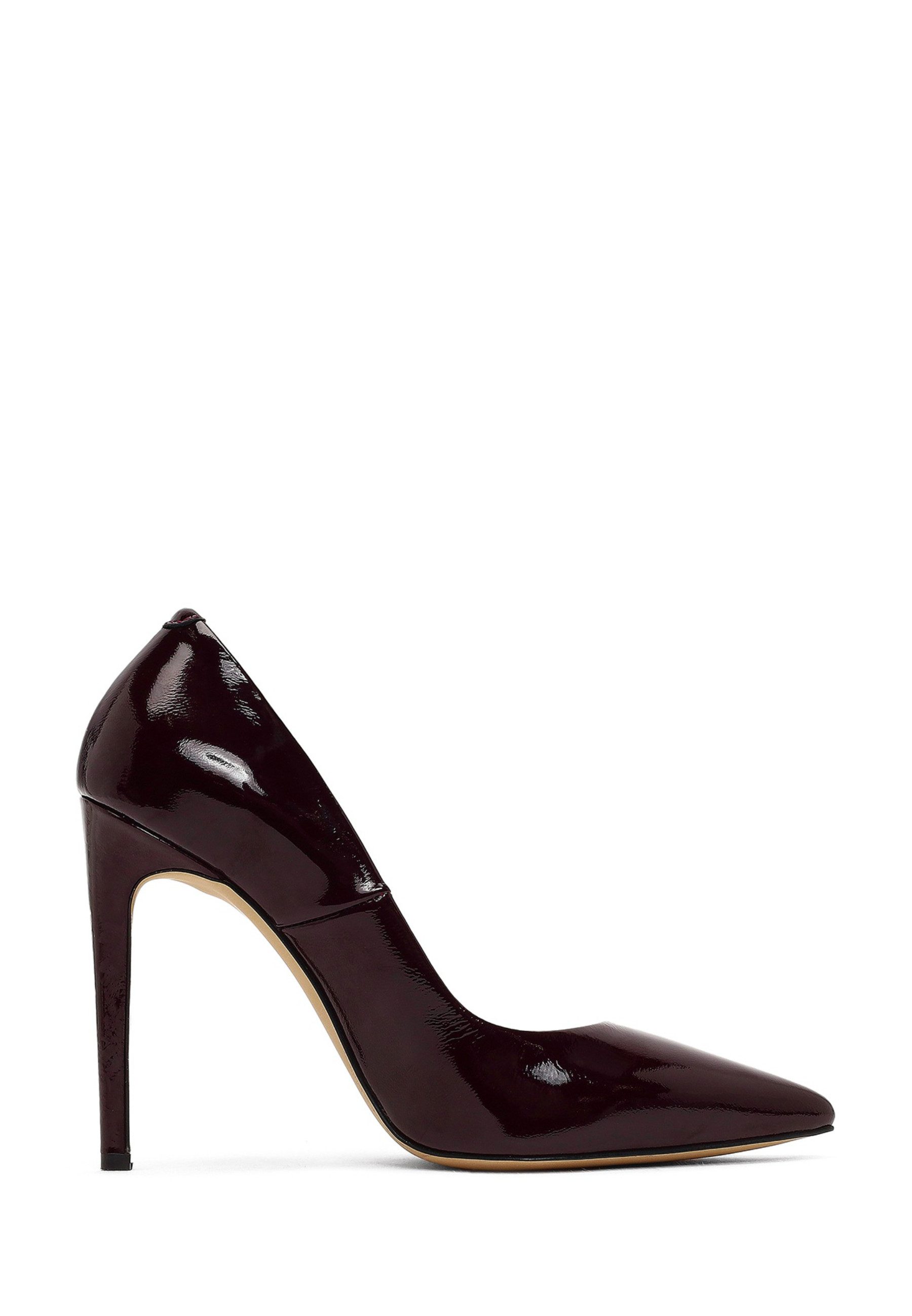Derimod High Heels aus Lackleder Pumps Lederfutter, TPU Sohle, Absatz 9 cm