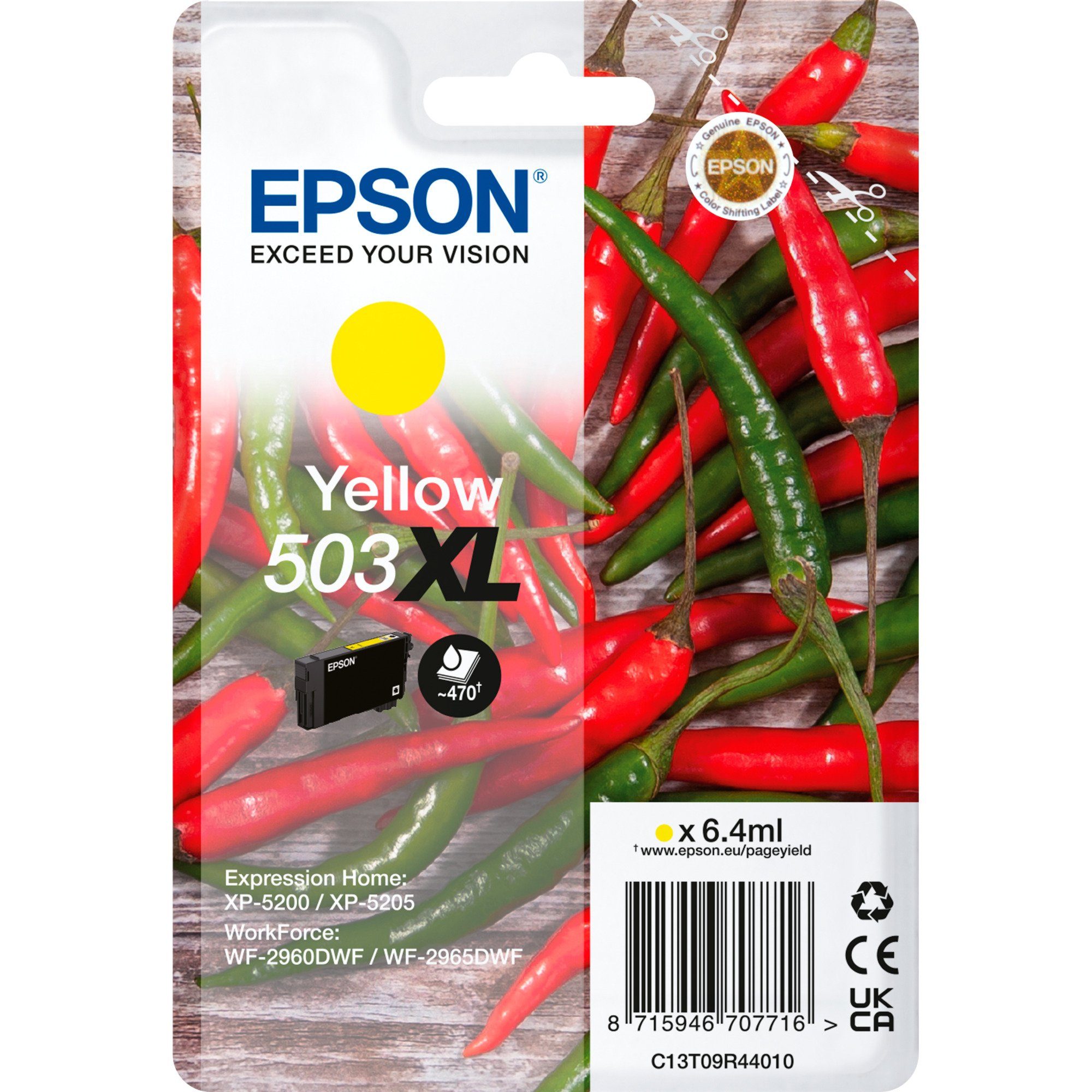 Epson Epson Tinte gelb 503XL (C13T09R44010) Tintenpatrone