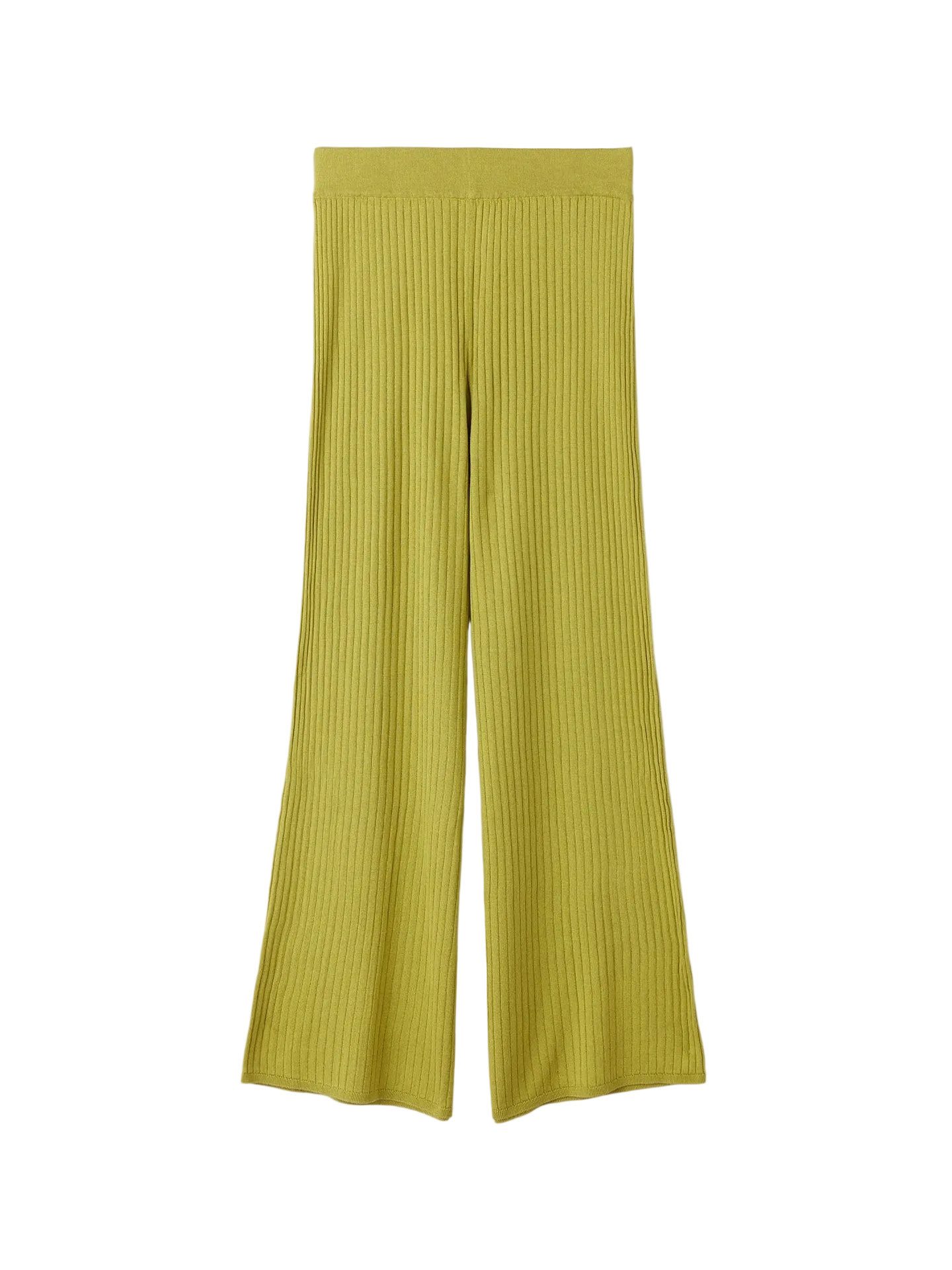 Strickhose Rippenstrick-Hose aus Seide-Kaschmir