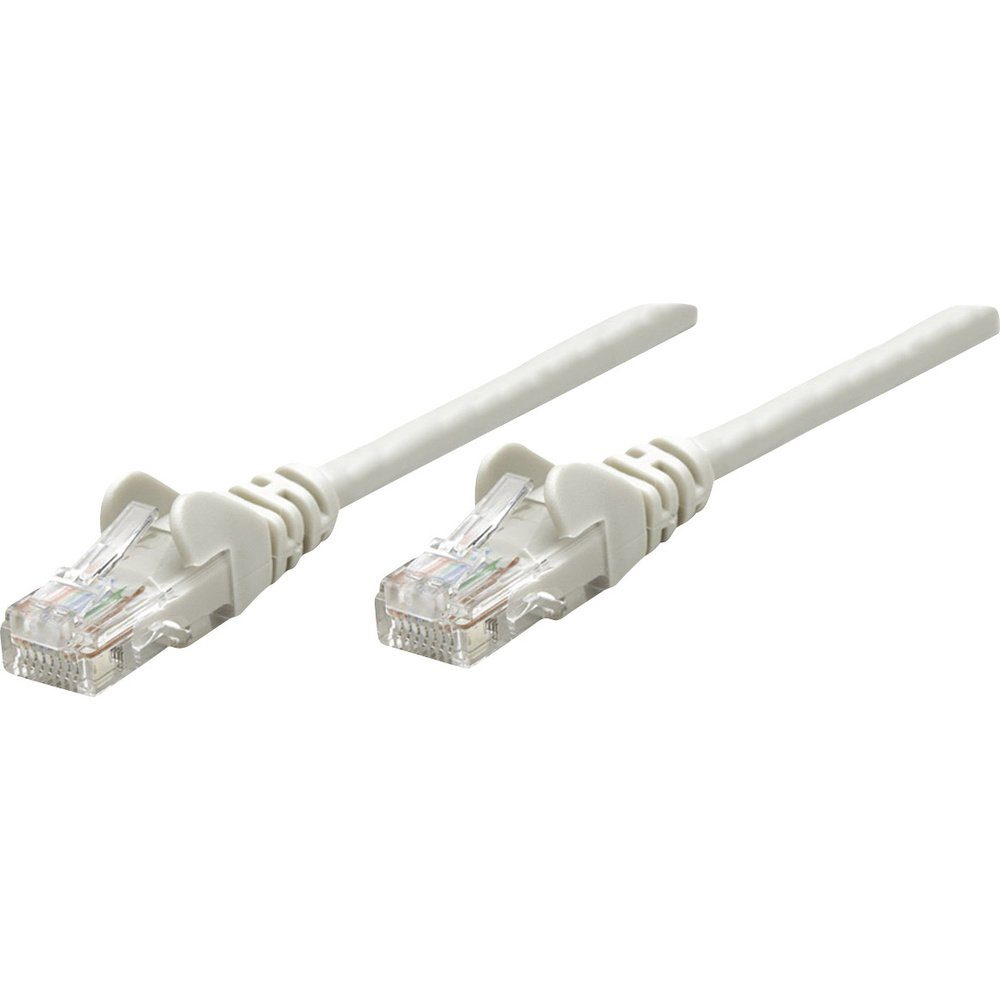 Intellinet 319812 RJ45 Netzwerkkabel, Patchkabel CAT 5e U/UTP 5.00 m G Netzkabel