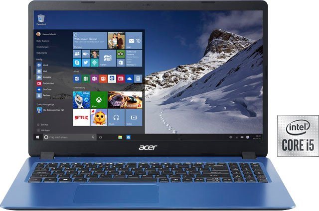 Acer A315-56-584U Notebook (39,62 cm/15,6 Zoll, Intel Core i5 1035G1, UHD