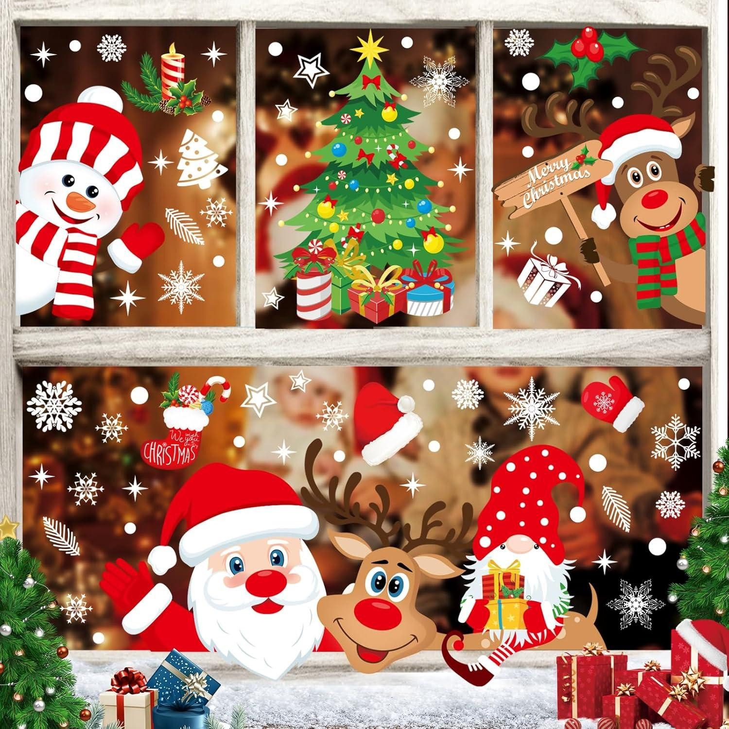 Dekohänger Weihnachtsfensteraufkleber 267