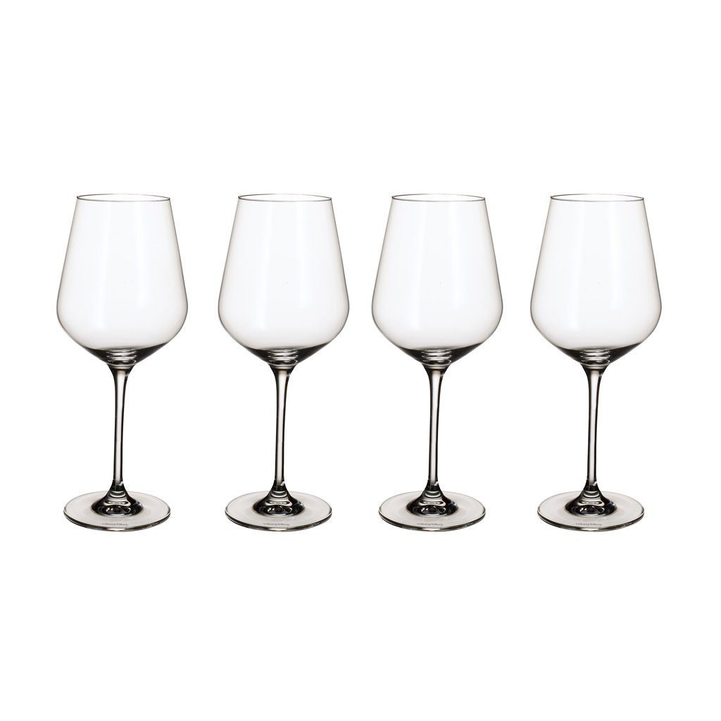 Villeroy & Boch Gläser-Set La Divina Burgunderglas, 4 Stück, 4-tlg., Glas, Kristallglas, 4 Stck, spülmaschinenfest