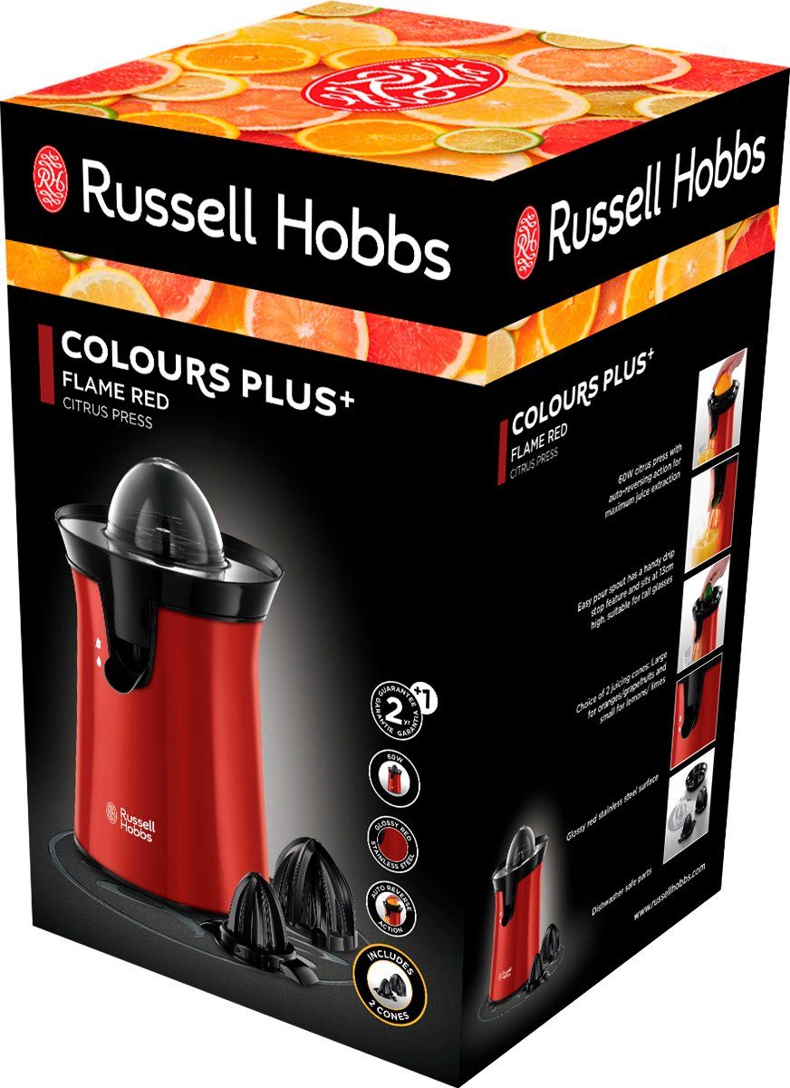 RUSSELL HOBBS Zitruspresse 26010-56 Colours Plus+, 60 W