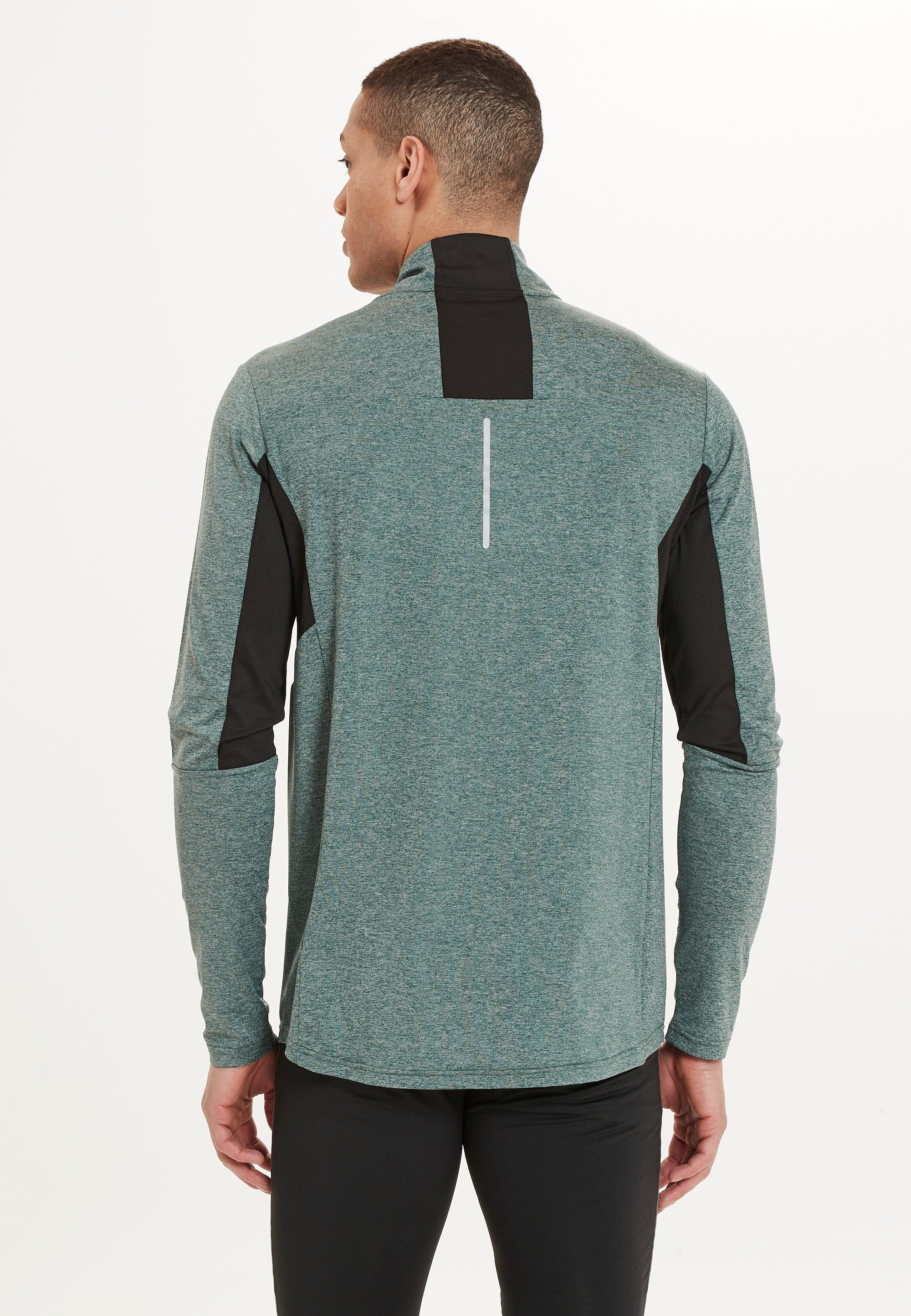 ENDURANCE Langarmshirt LANBARK (1-tlg) mit hochwertiger Sportausstattung petrol