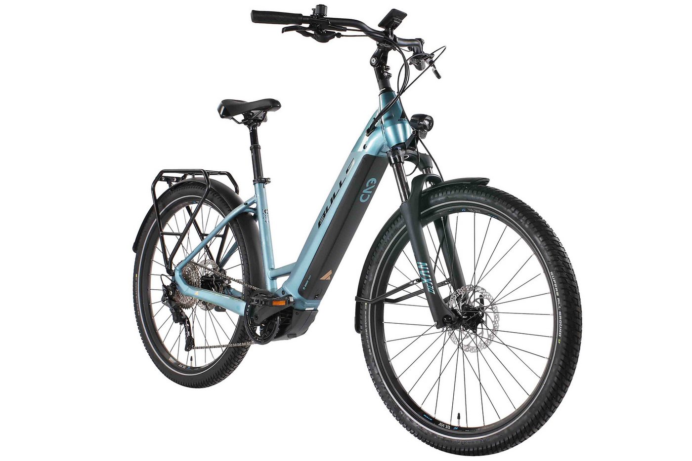 Thumbnail - Bulls E-Bike Bulls Iconic EVO 1 27,5'' 625 Wh Damen blau 2024, 10 Gang SHIMANO Deore RD-M5120 shadow+, Kettenschaltung, ...