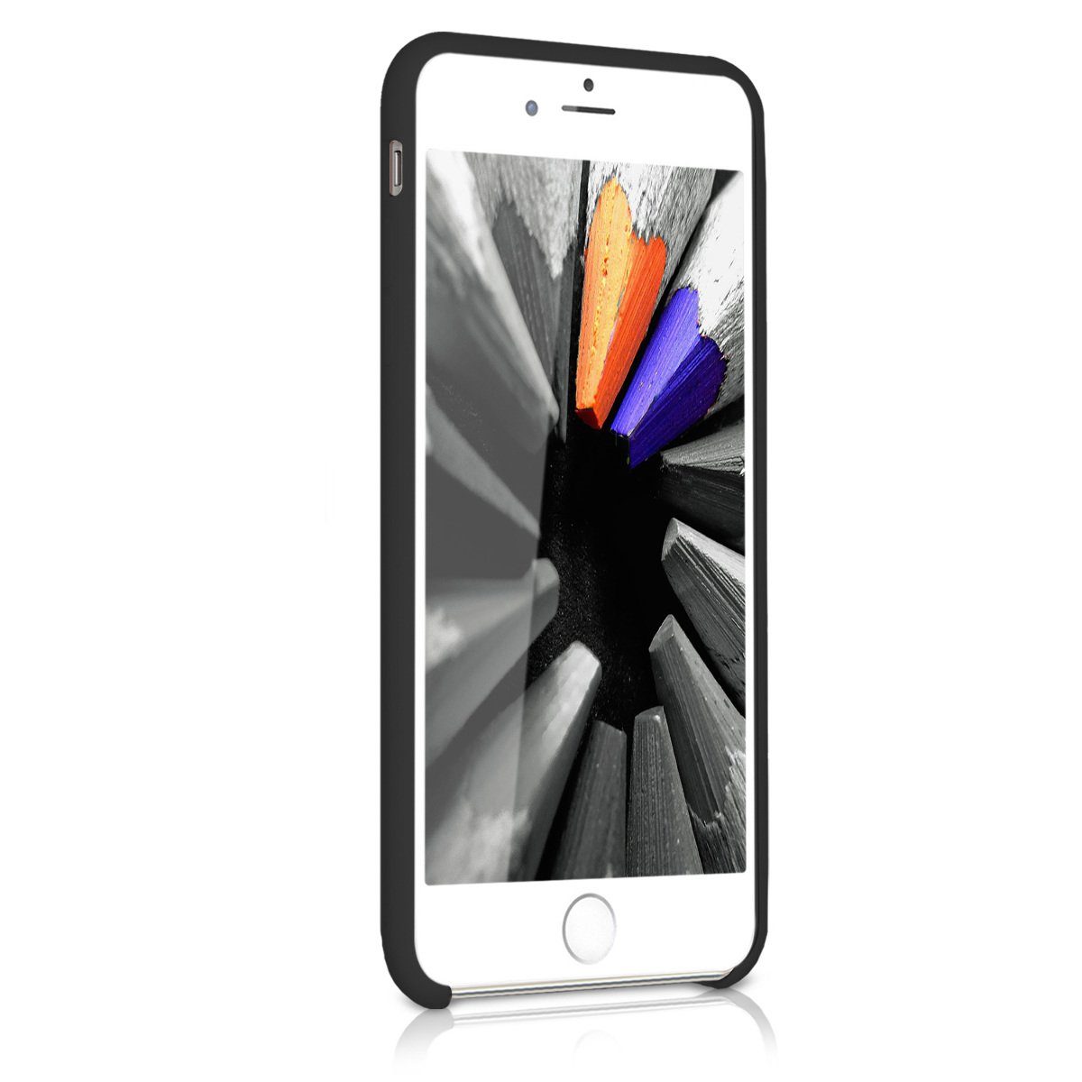 kwmobile Handyhülle Handyhülle für Apple iPhone 6 Plus / 6S Plus Hülle, Weiches Handy Silikon Case - Schutzhülle Cover