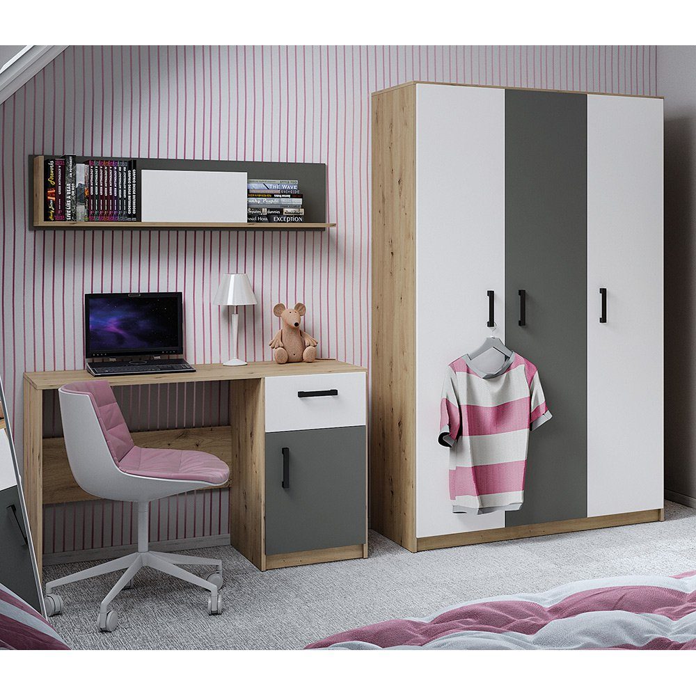 Lomadox Jugendzimmer-Set FYLI-131, (Sparset, 3-tlg), Jugendzimmer günstig online kaufen