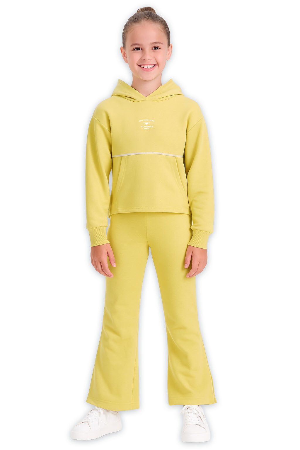 THREE OAKS Kapuzensweatshirt Mädchen „Scuba“ – Weicher Hoodie für Kinder