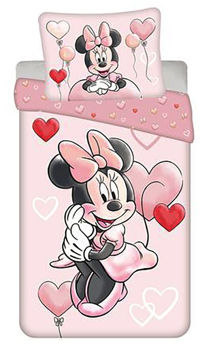 Disney Kinderbettwäsche Minnie Mouse, Renforcé, 2 günstig online kaufen