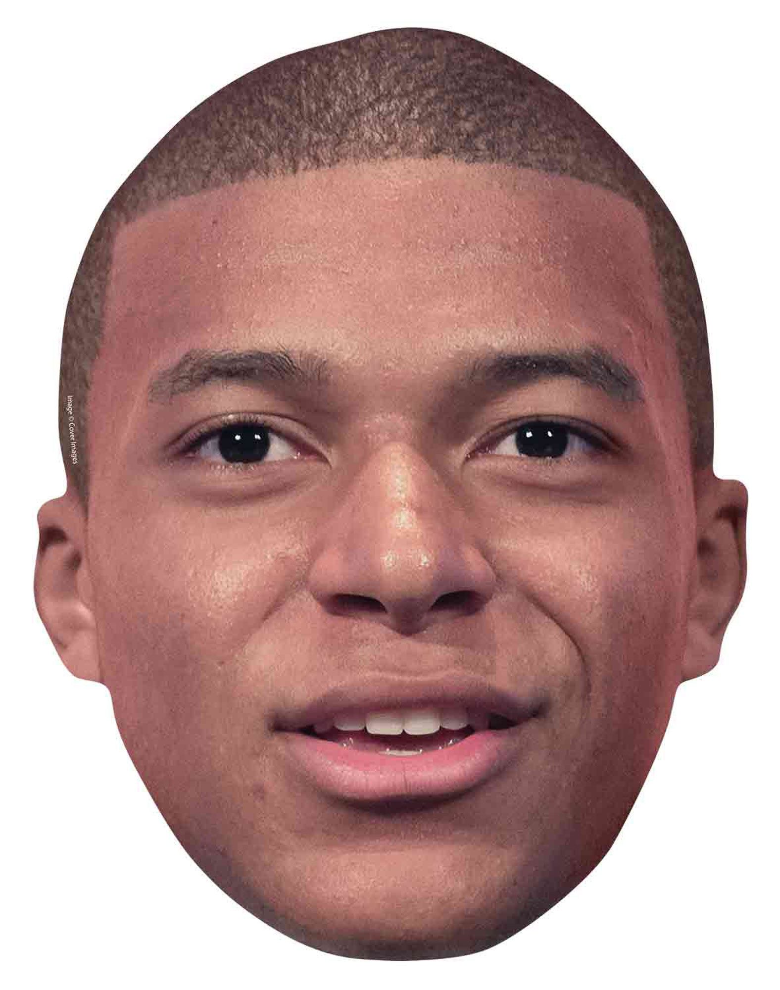 Verkleidungsmaske Fußball - Masken - Mbappe - Maske