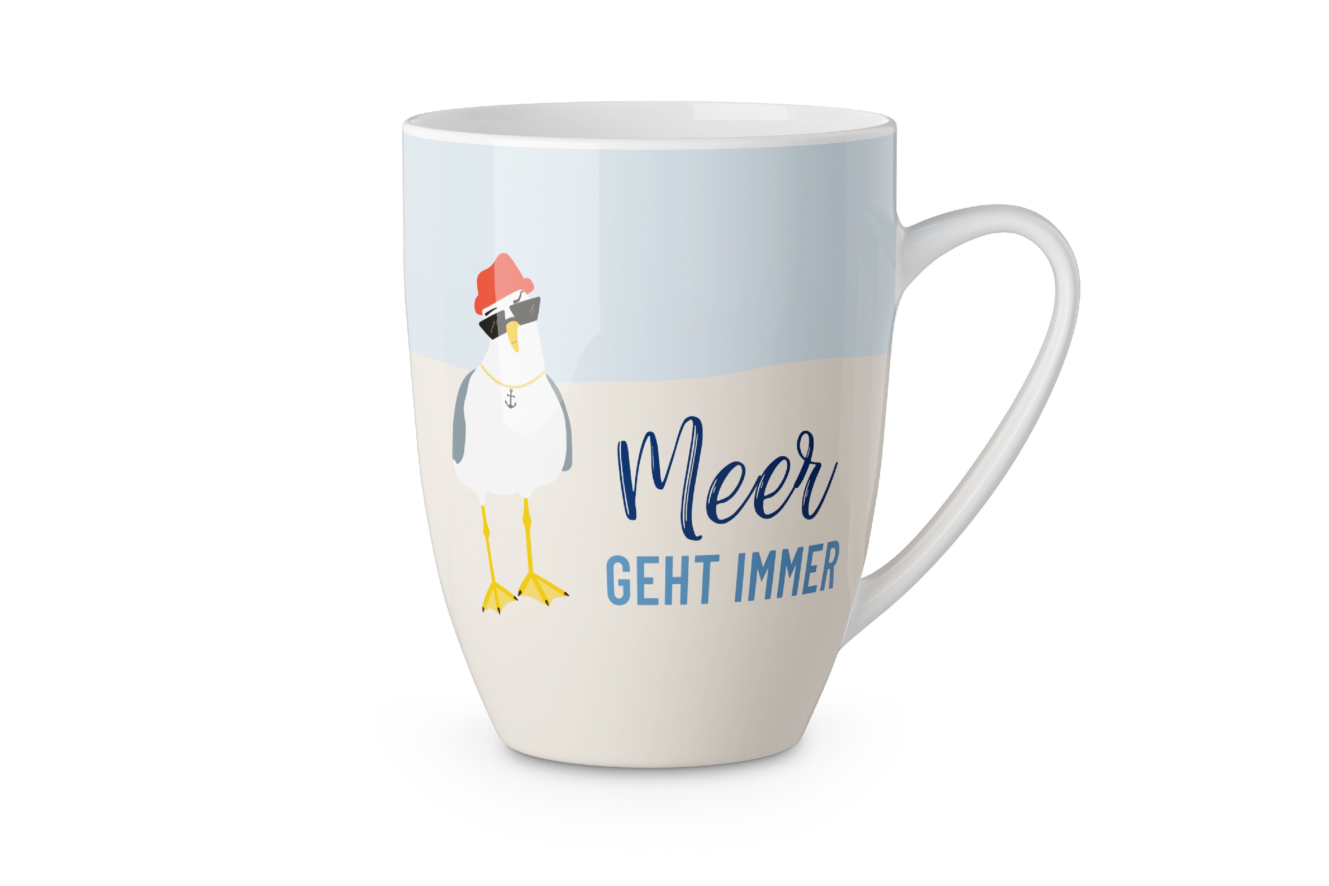 La Vida Tasse Kaffeetasse Kaffeebecher Tee Tasse Becher für dich 250ml la vida, Material: Keramik