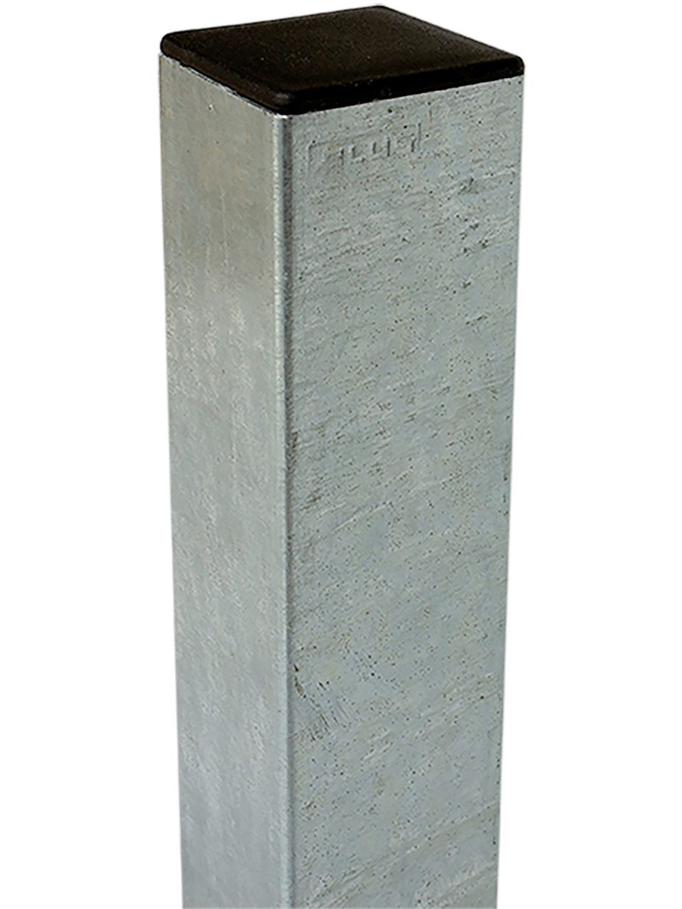 PLUS Zaunpfosten Plus Stahlpfosten 8 x 8 x 236 cm Feuerverzinkt