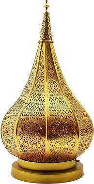 Marrakesch Orient & Mediterran Interior Stehlampe Orientalische Tischlampe Lampe Kais E14 Tischlampe aus Metall
