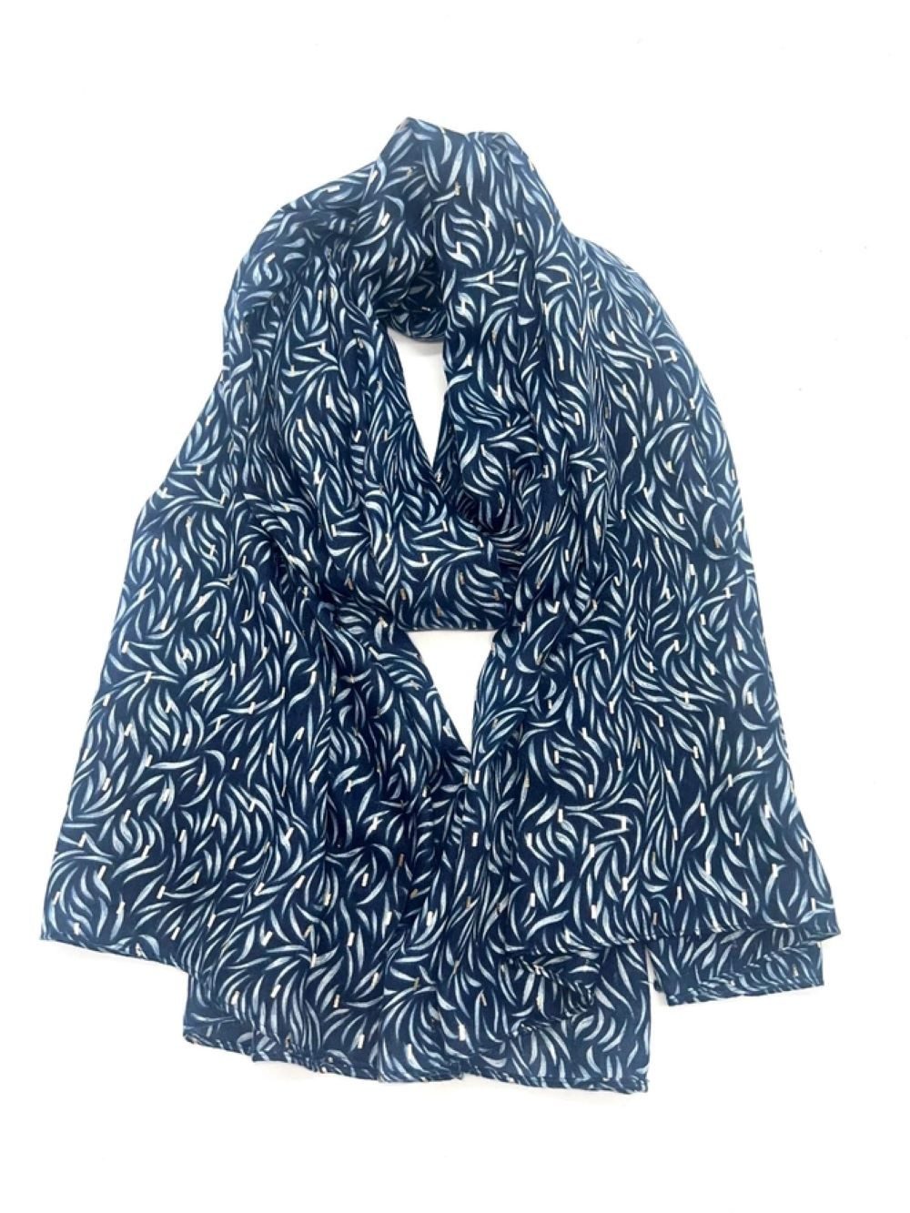 Modeschal Leichter Damen- und Herrenschal mit Glitzer-Design