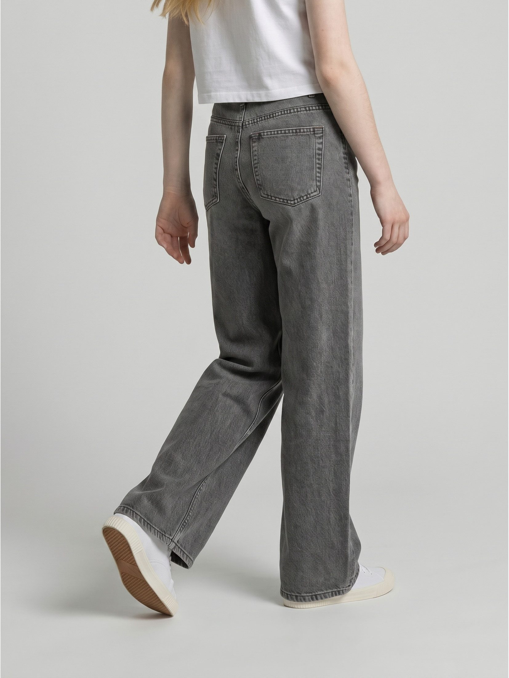 TOM TAILOR Weite Jeans Jeanshosen Wide Leg Jeans