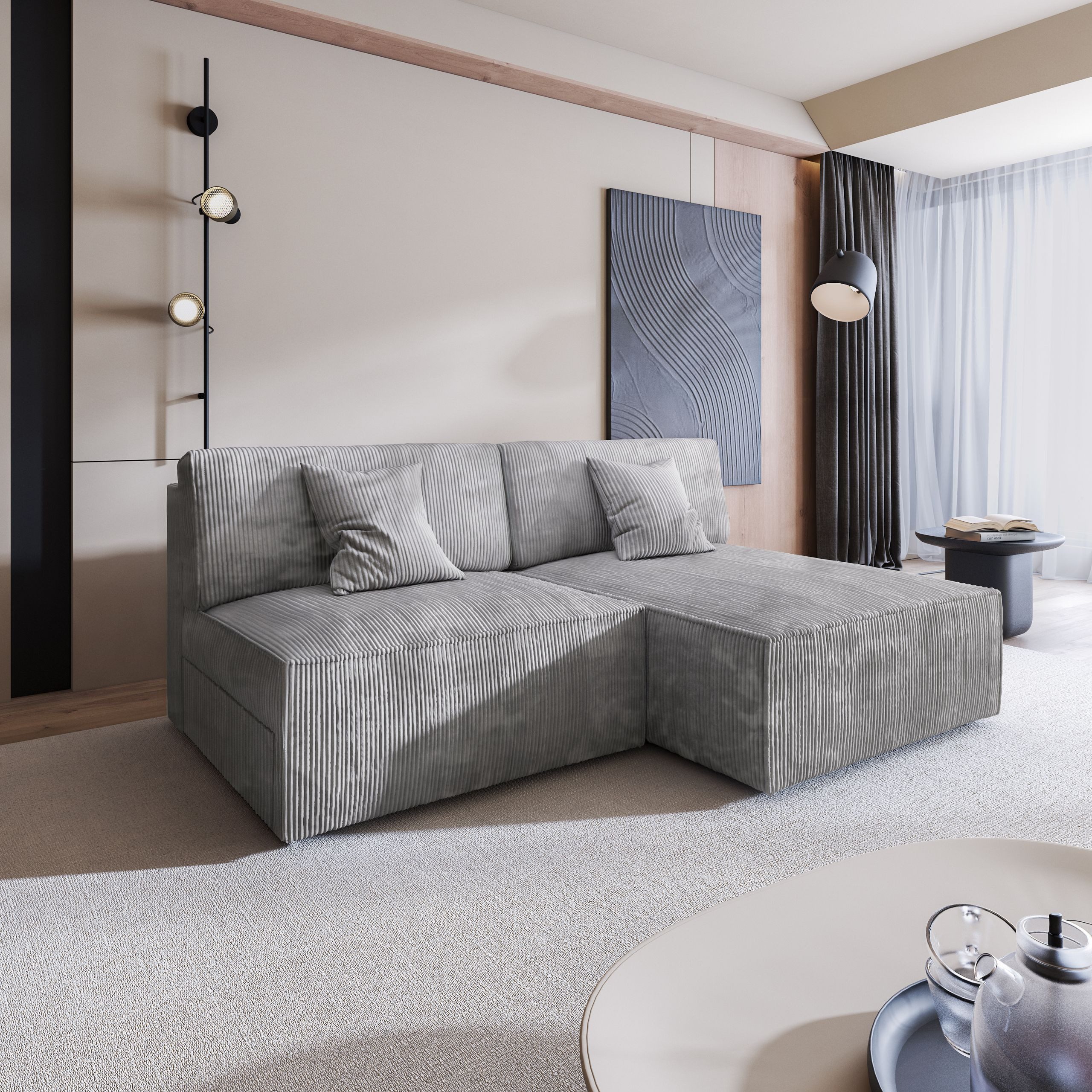 Masseno Ecksofa FIORO mit Schlaffunktion L-Form, günstig online kaufen