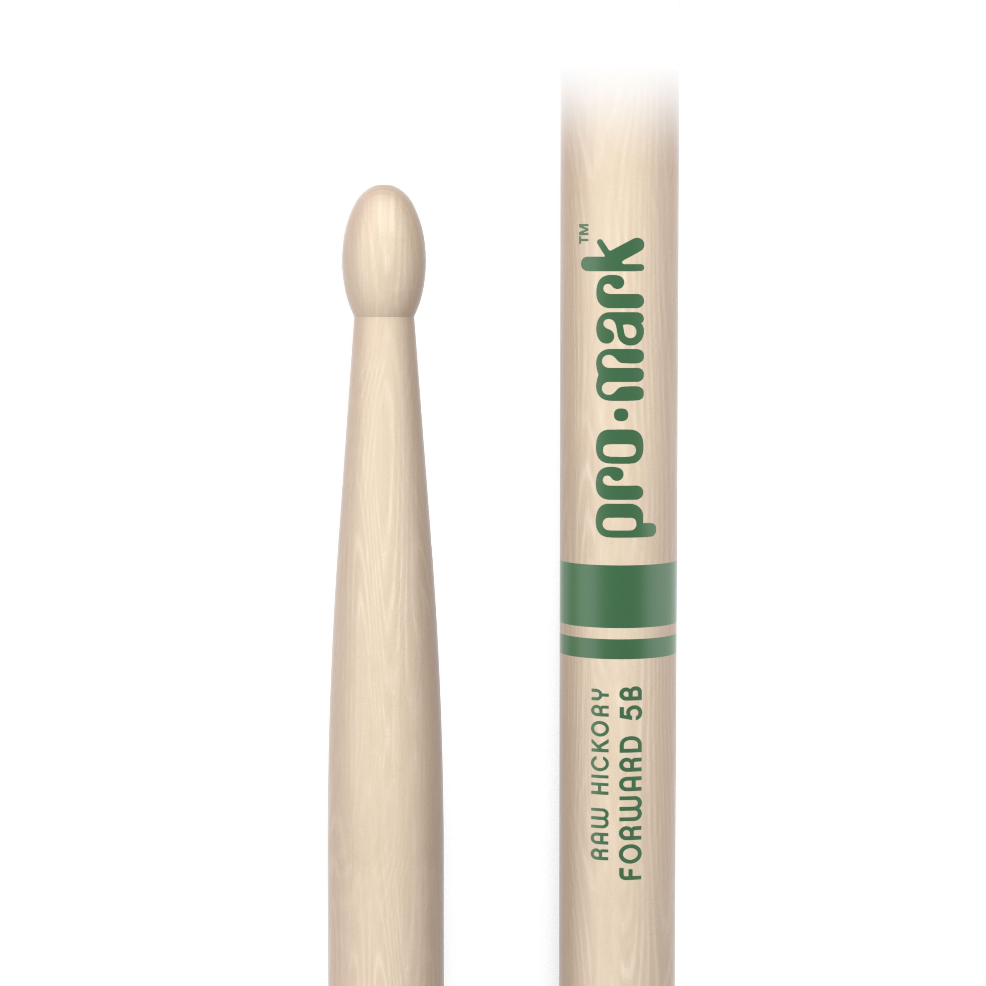 Promark Sticks Drumsticks (TXR5BW Sticks Natural American Hickory Wood Tip, Sticks, Beater und Mallets, Drumsticks Holztip), TXR5BW Sticks Natural American Hickory, Wood Tip - Drumsticks