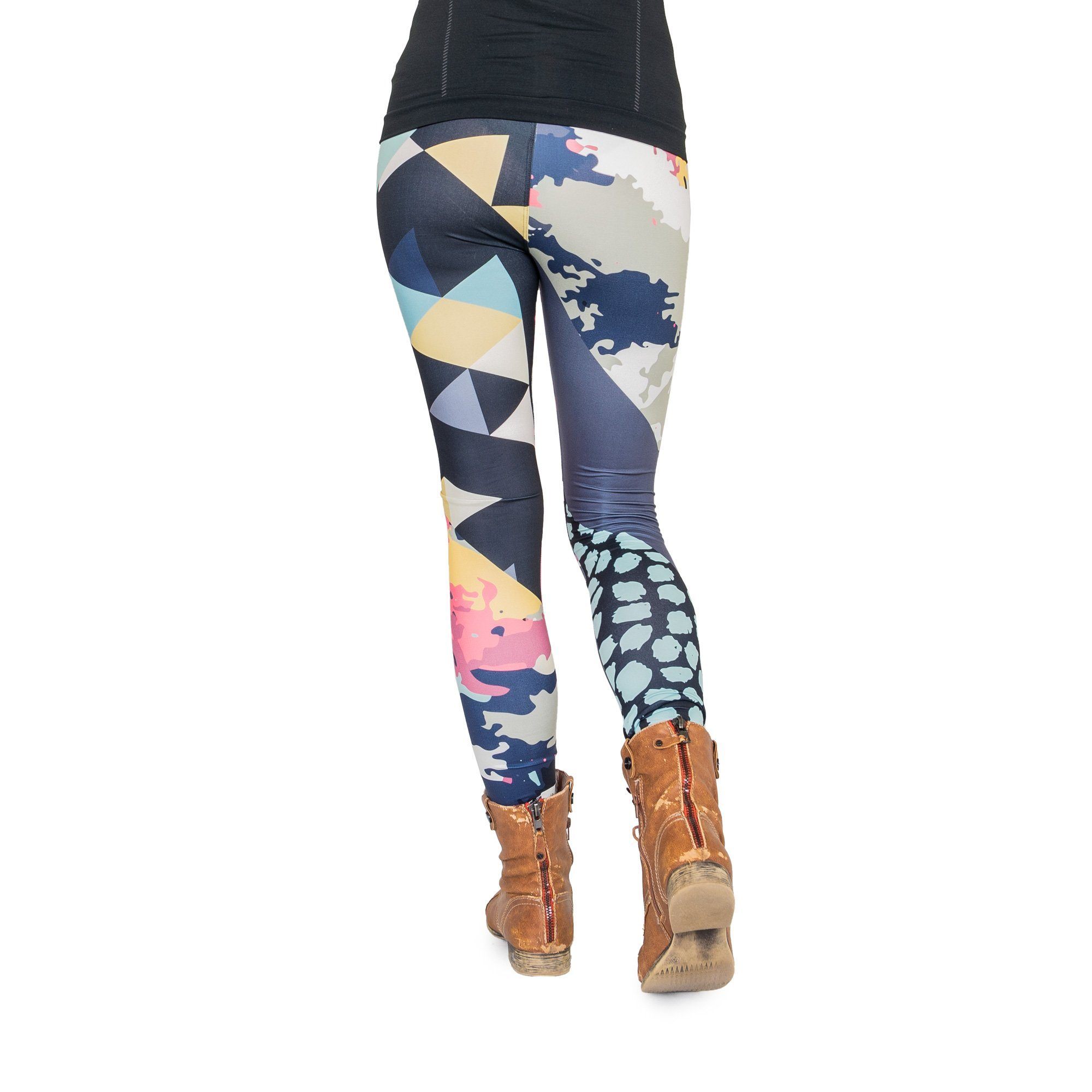 cosey Leggings Bunte Leggings mit auffälligem günstig online kaufen