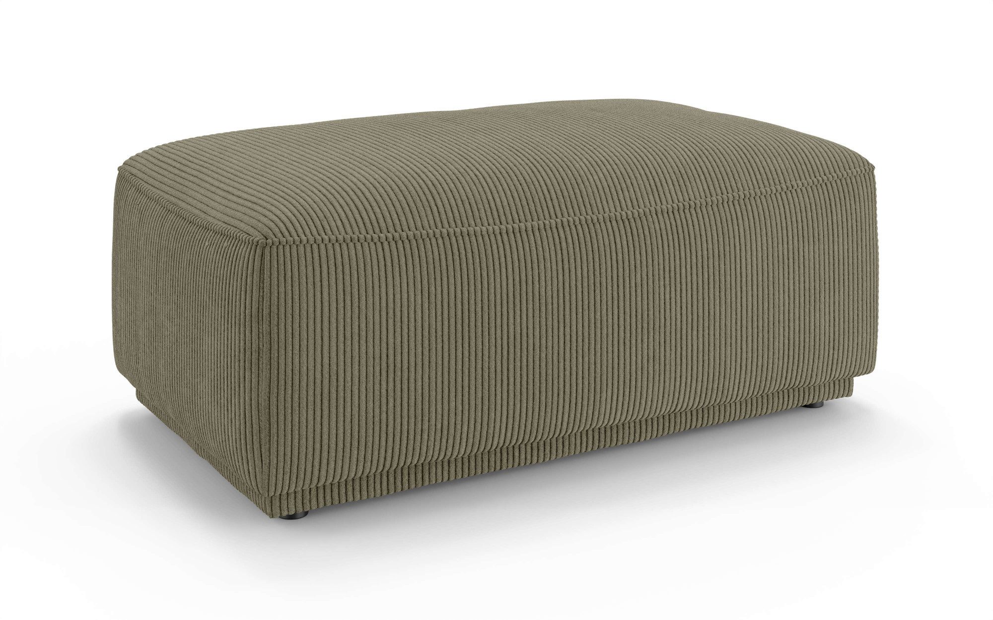 s.Oliver Polsterhocker EMMERIK Sitzhocker mit Wellenfederung, Maße B/T/H: 124,5/70,5/48 cm, hoher Sitzkomfort, gemütlich und modern, passend zur Serie Emmerik. Reduzierter Preis € 299,99. Unverbindliche Preisempfehlung € 369,00