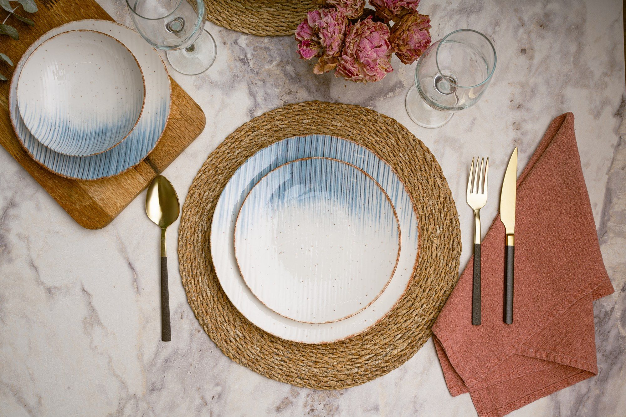 Hermia Concept Teller-Set 100% PORCELAIN P1352 (24-tlg)