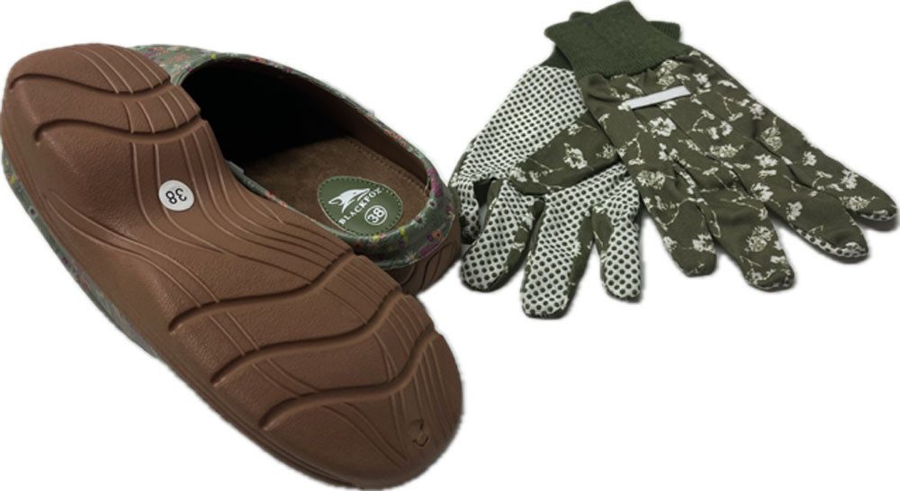 Steinnacher Bärbel Blackfox Gartenclog Adelia grün günstig online kaufen