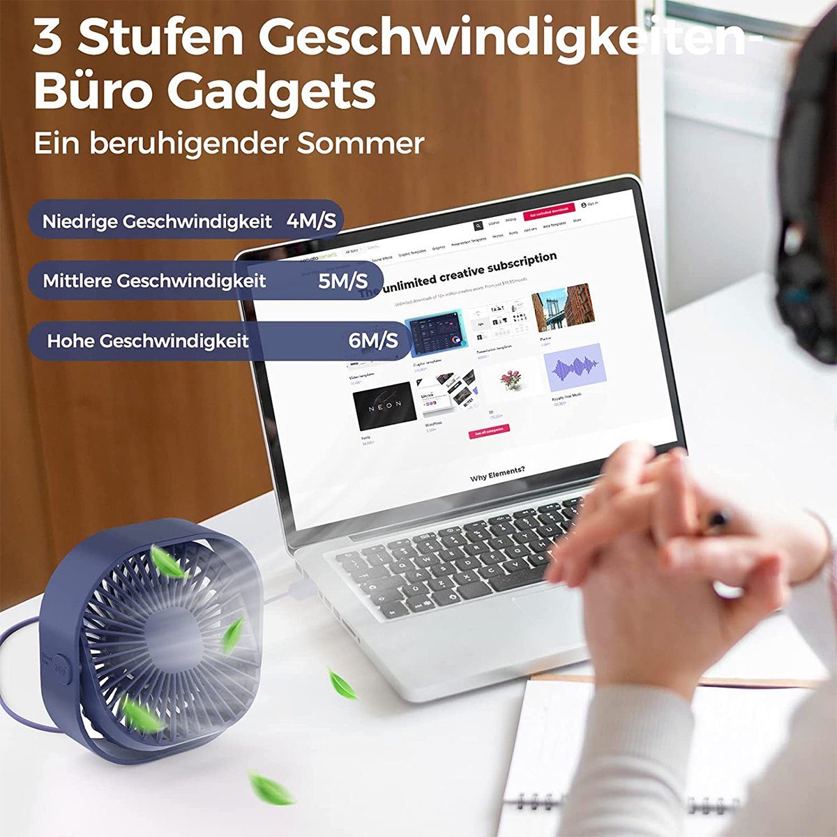 autolock Mini USB-Ventilator USB Ventilator Mini günstig online kaufen